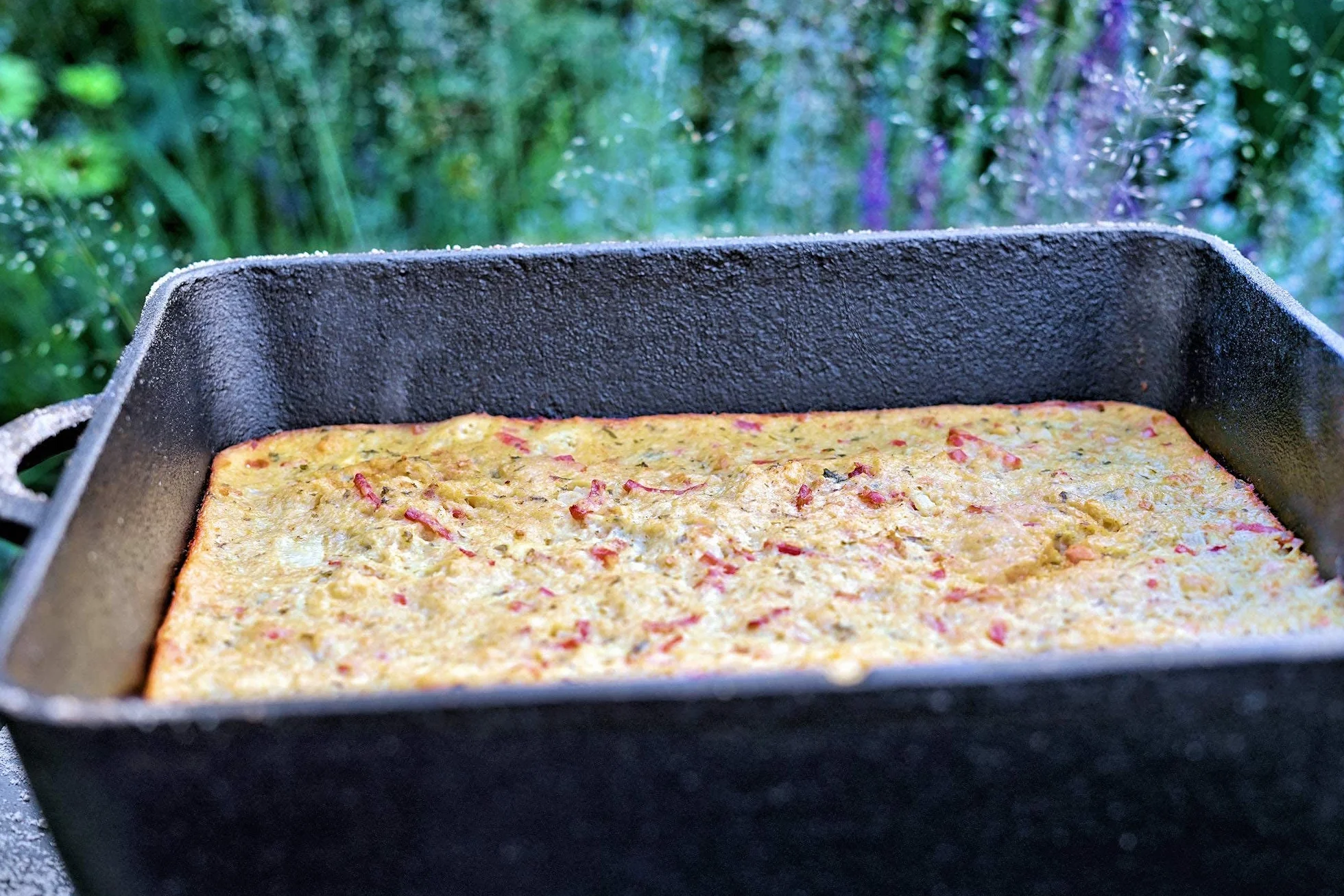 BBQ-Toro Dutch Oven Pan I pentola in ghisa da 9,5 litri - già stagionata | Brasiera con coperchio
