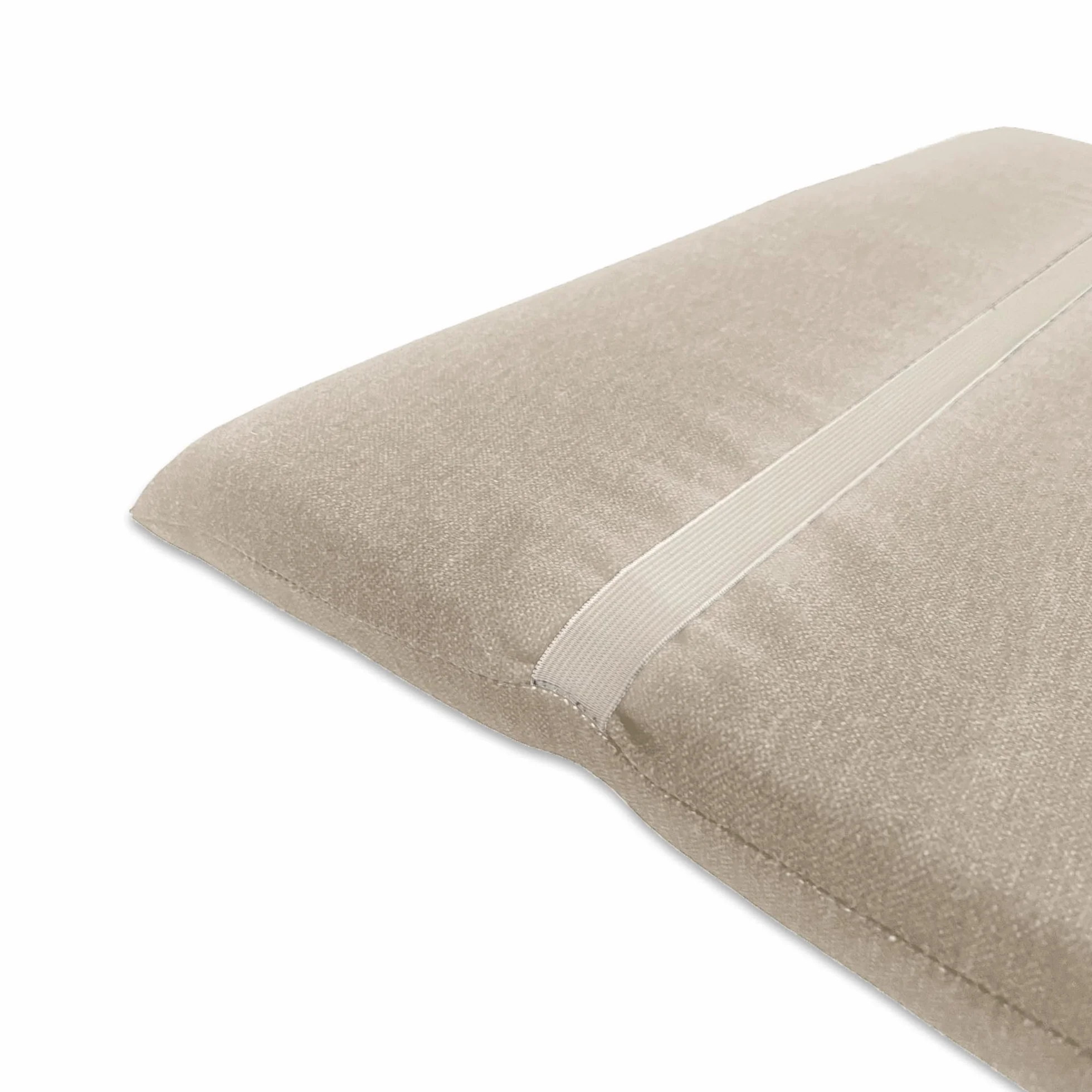 Il Tuo Artigiano Design Cuscino per Lettino Prendisole Tinta Unita Loneta 190x60x4,5cm, Cuscino per Lettini da Spiaggia e Lettini da Giardino, Totalmente Sfoderabile Made in Italy