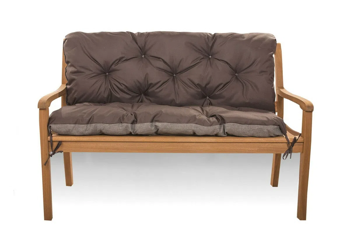 Hollywood Cuscino per Dondolo da Giardino 160x50x50 cm Marrone