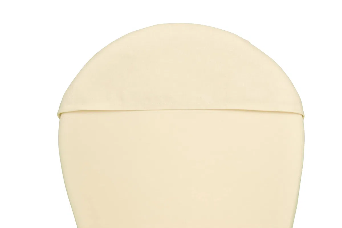 Set di 4 Cuscini da Esterno per Sedia Ronda emu, Tessuto Acrilico Dralon, ECRU, 96 x 46 cm, Made in Italy