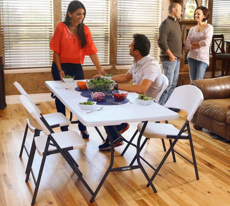 Lifetime arredo essenziale con tavolo 1,83 m