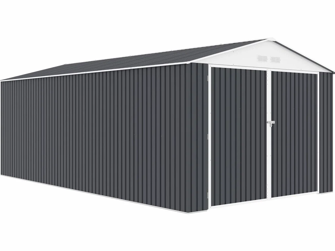 Habitat et Jardin Garage in Metallo Houston - 18,56 m² - Antracite