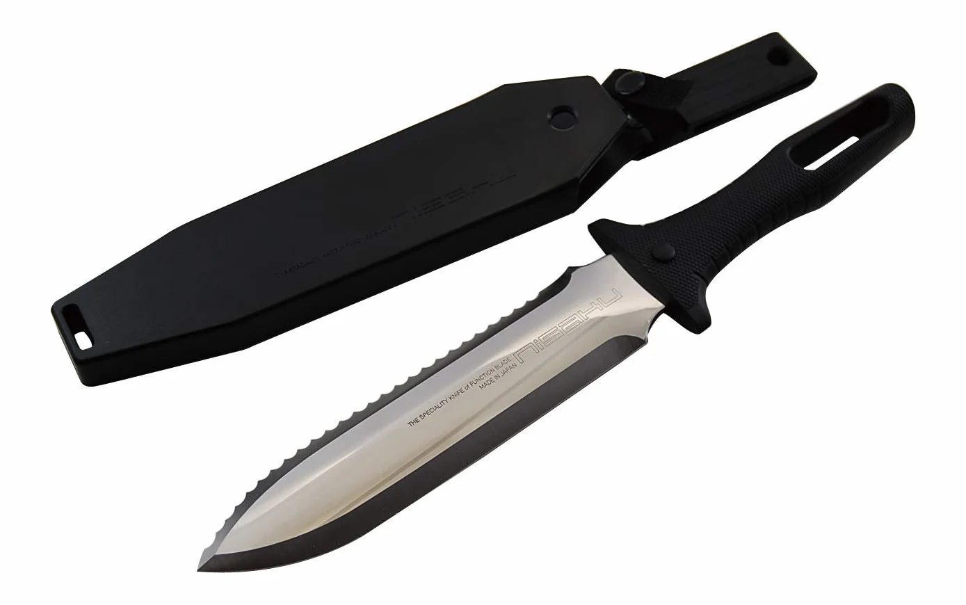 Nisaku Coltello da Scavo, Coltello da Giardino in Acciaio Inox Yamakatana 800 Made in Japan
