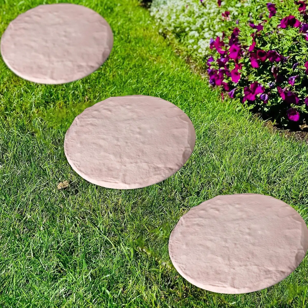 Pietre miliari per Giardino 4 Pezzi Grandi Paesaggistica finitrice