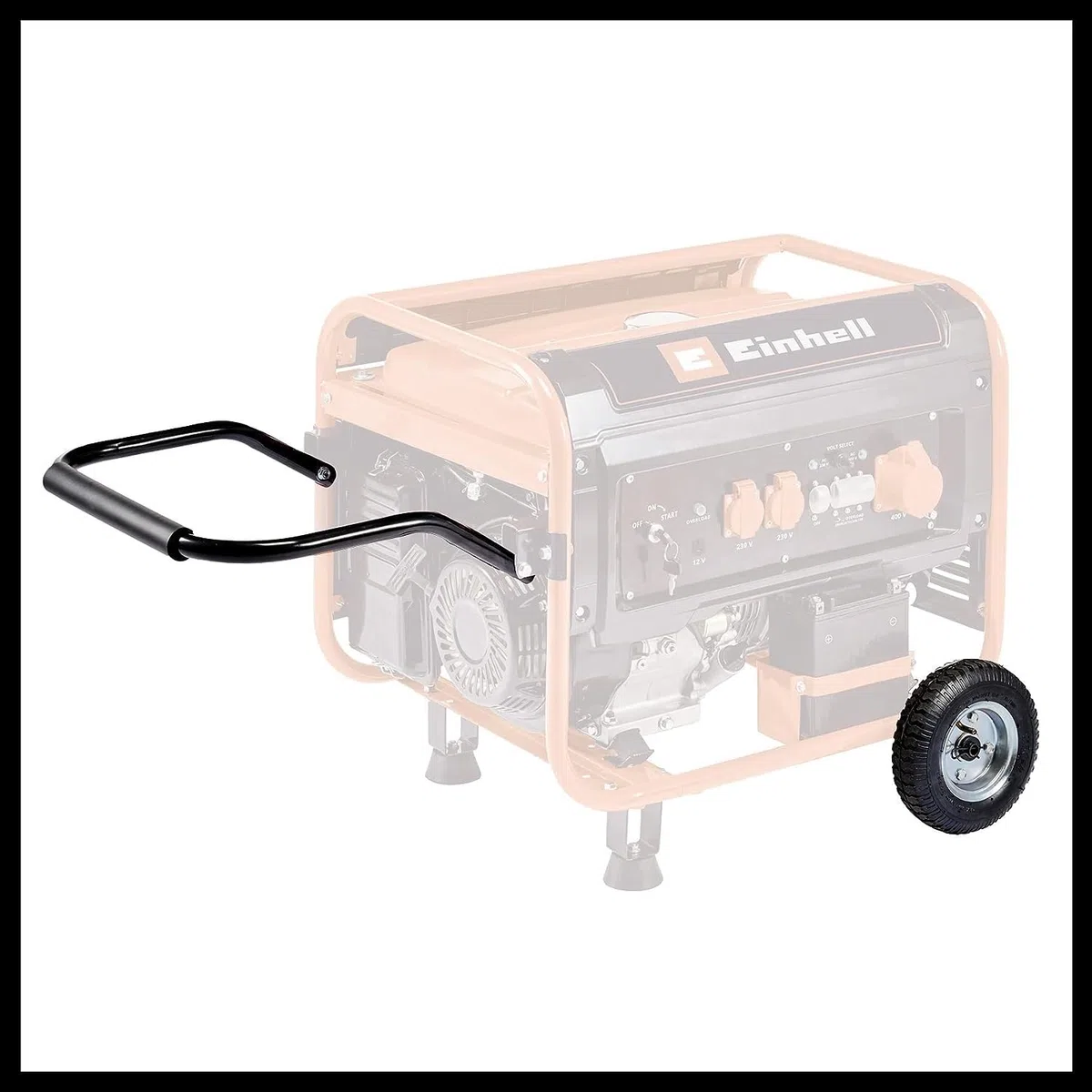 Einhell Generatore di corrente (a benzina) TC-PG 65/E5 (potenza continua 3,2 kW a 230 V e 3,6 kW a 400 V, corrente nominale da 13 A a 230 V, serbatoio da 25 l per benzina Super E5)