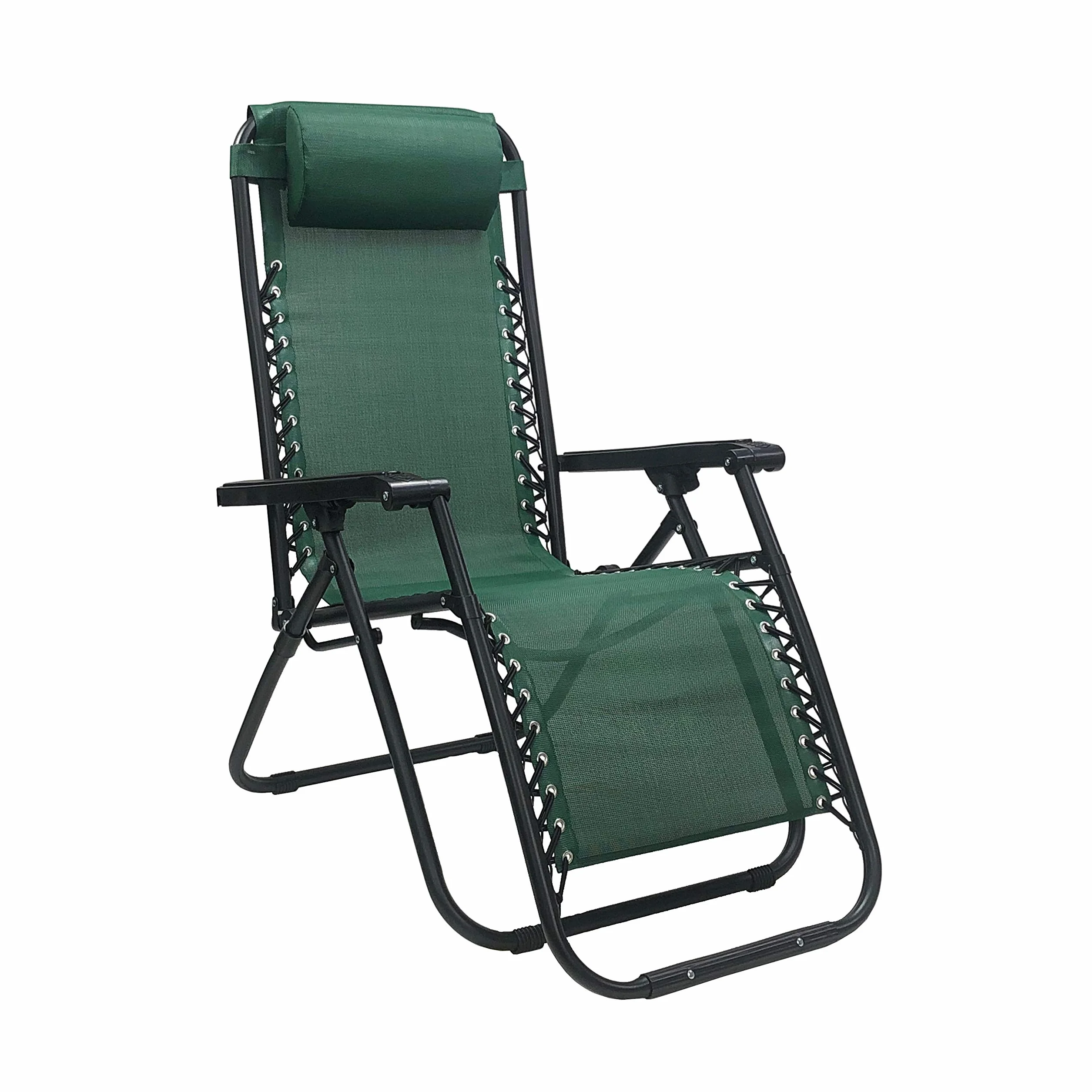 Totò Piccinni Sedia GRAVITY gravità Zero Sdraio Giardino Poltrona Relax Pieghevole Reclinabile Textilene Verde