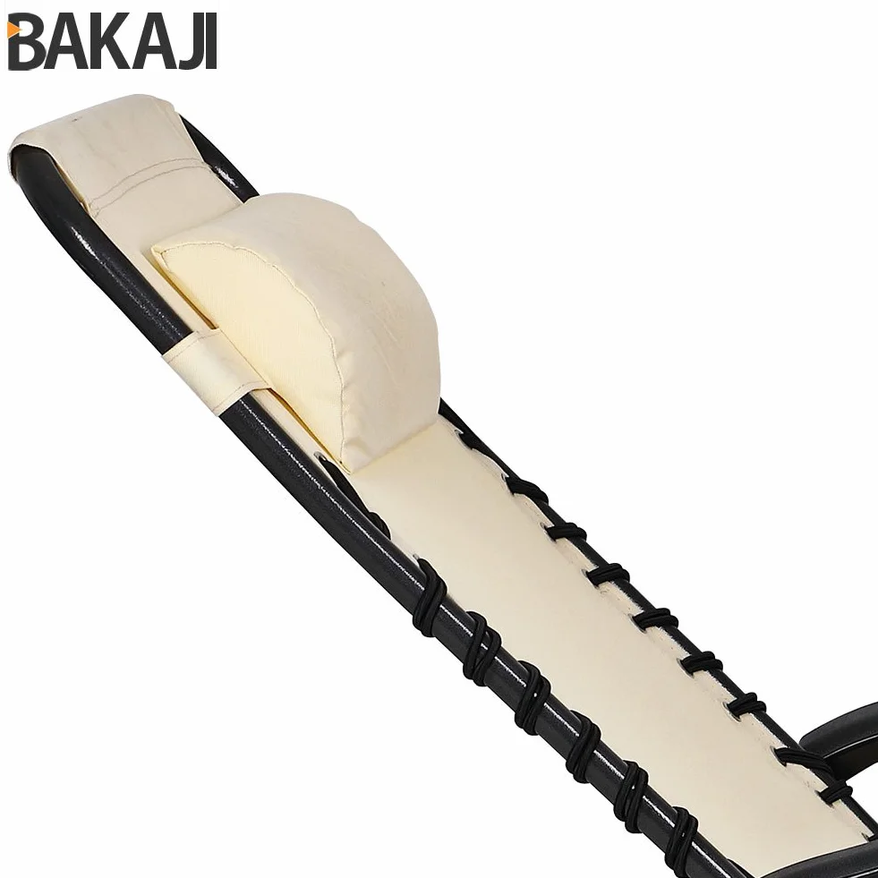 BAKAJI Sedia Gravità Zero Sdraio da Giardino Pieghevole in Acciaio Tubolare 22mm Reclinabile Tessuto Oxford
