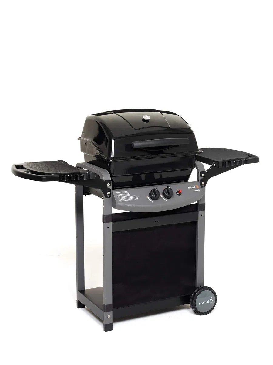 Sochef Saporillo Barbecue 46x125x103 cm Nero Grigio