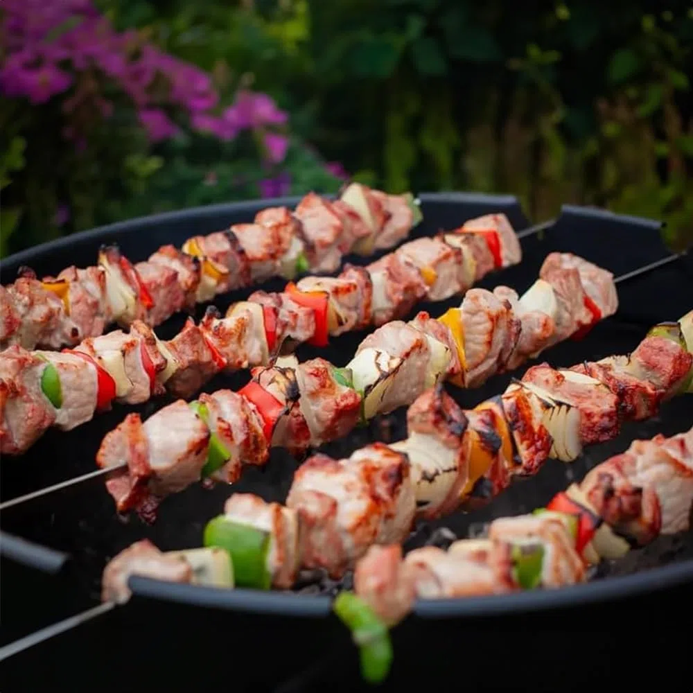 Küchenprofi Barbecue Set Phoenix 8 pezzi, argento