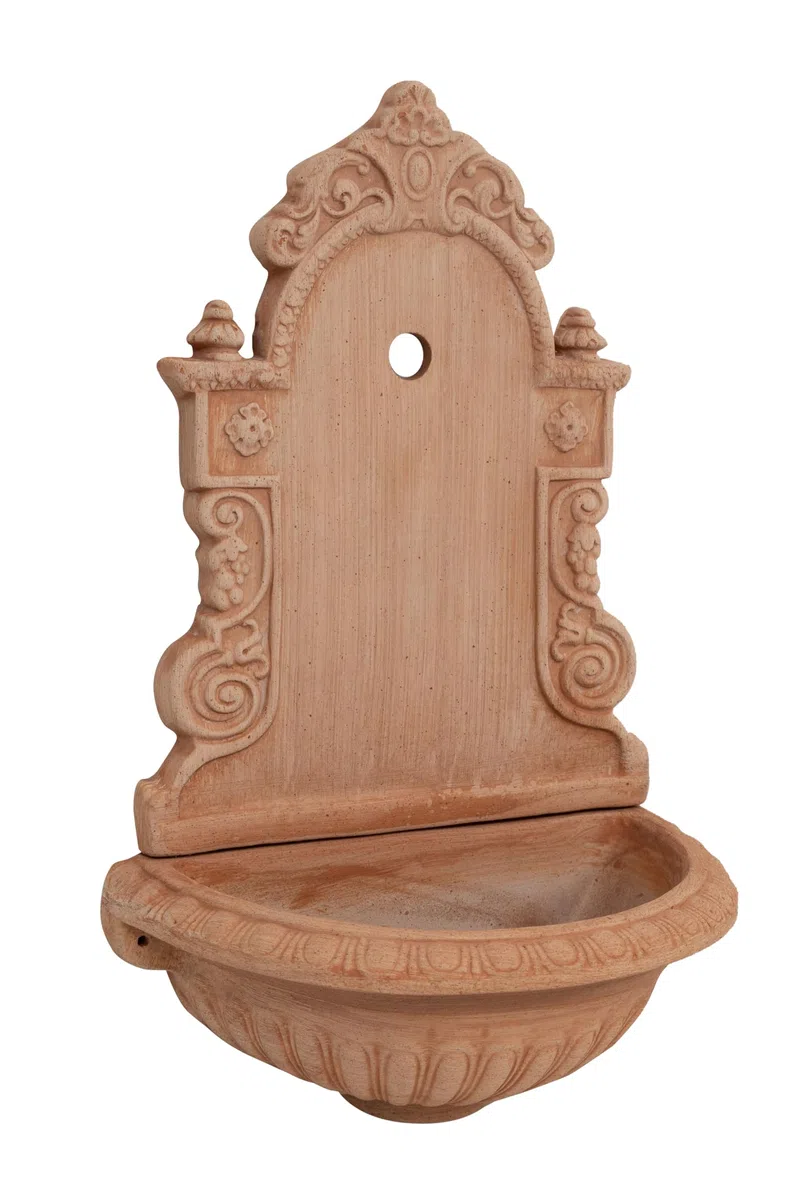 Fontana da Giardino in Terracotta Biscottini L41xPR25xH64