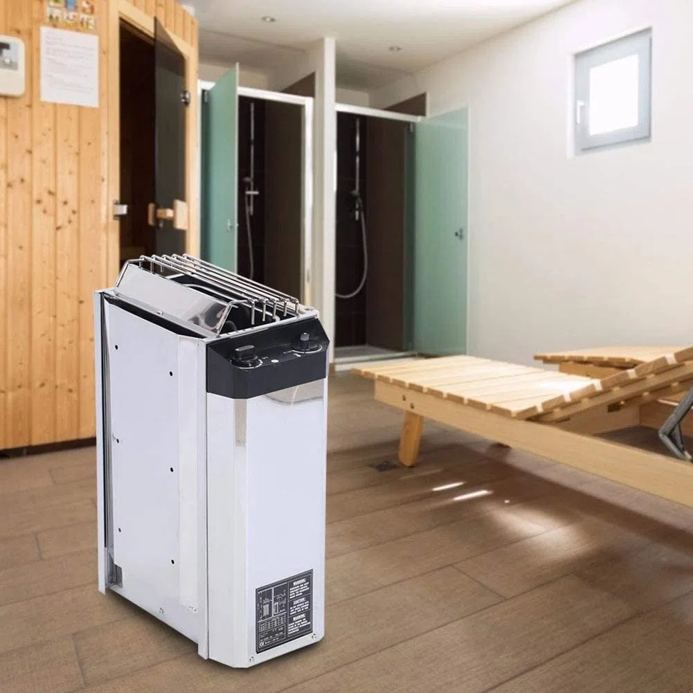 Stufa per Sauna Elettrica 3KW 220V Resistente alla Corrosione con Controllo Interno