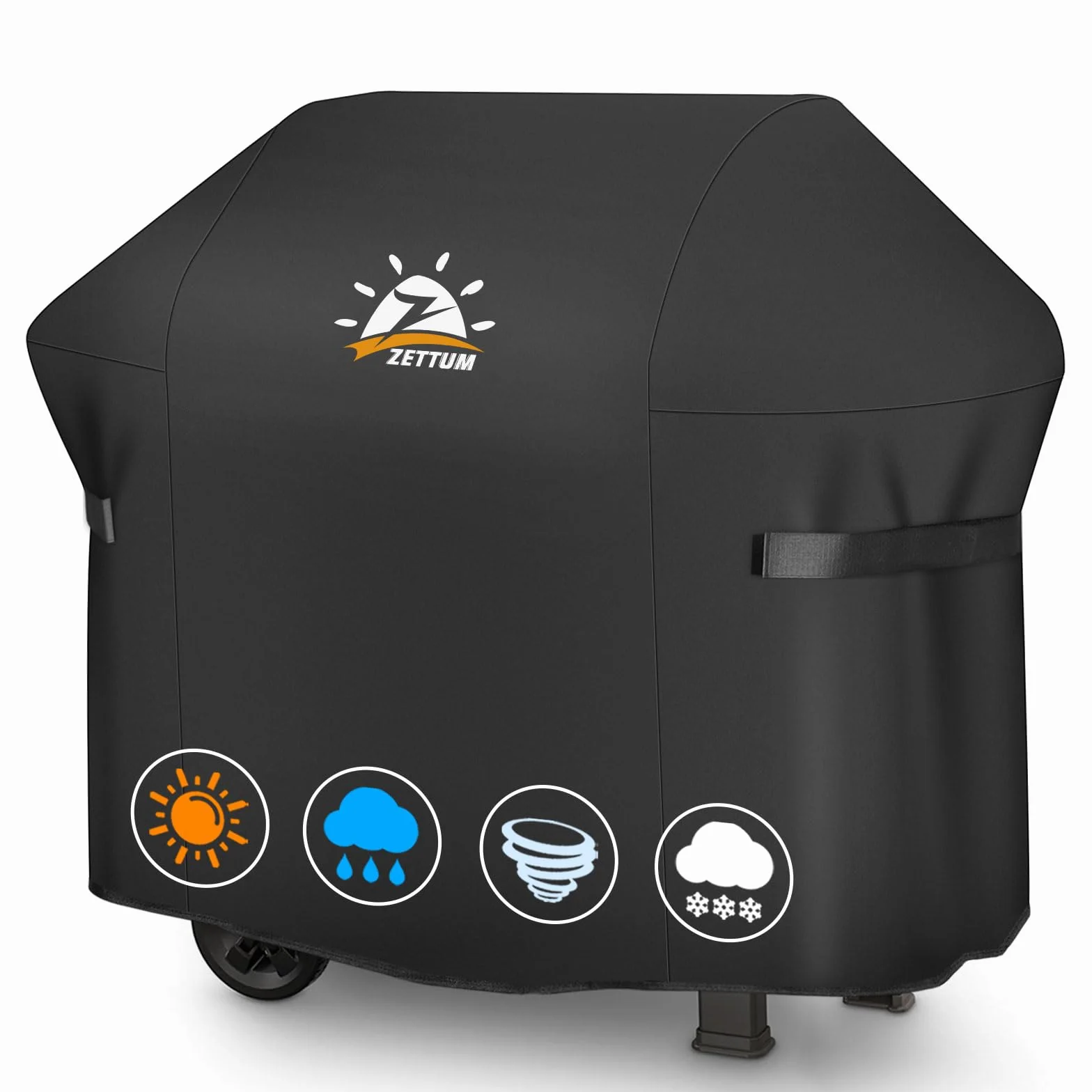 Zettum Copertura barbecue 121 cm Weber Spirit serie 200 Oxford 600D Impermeabile Telo Esterno