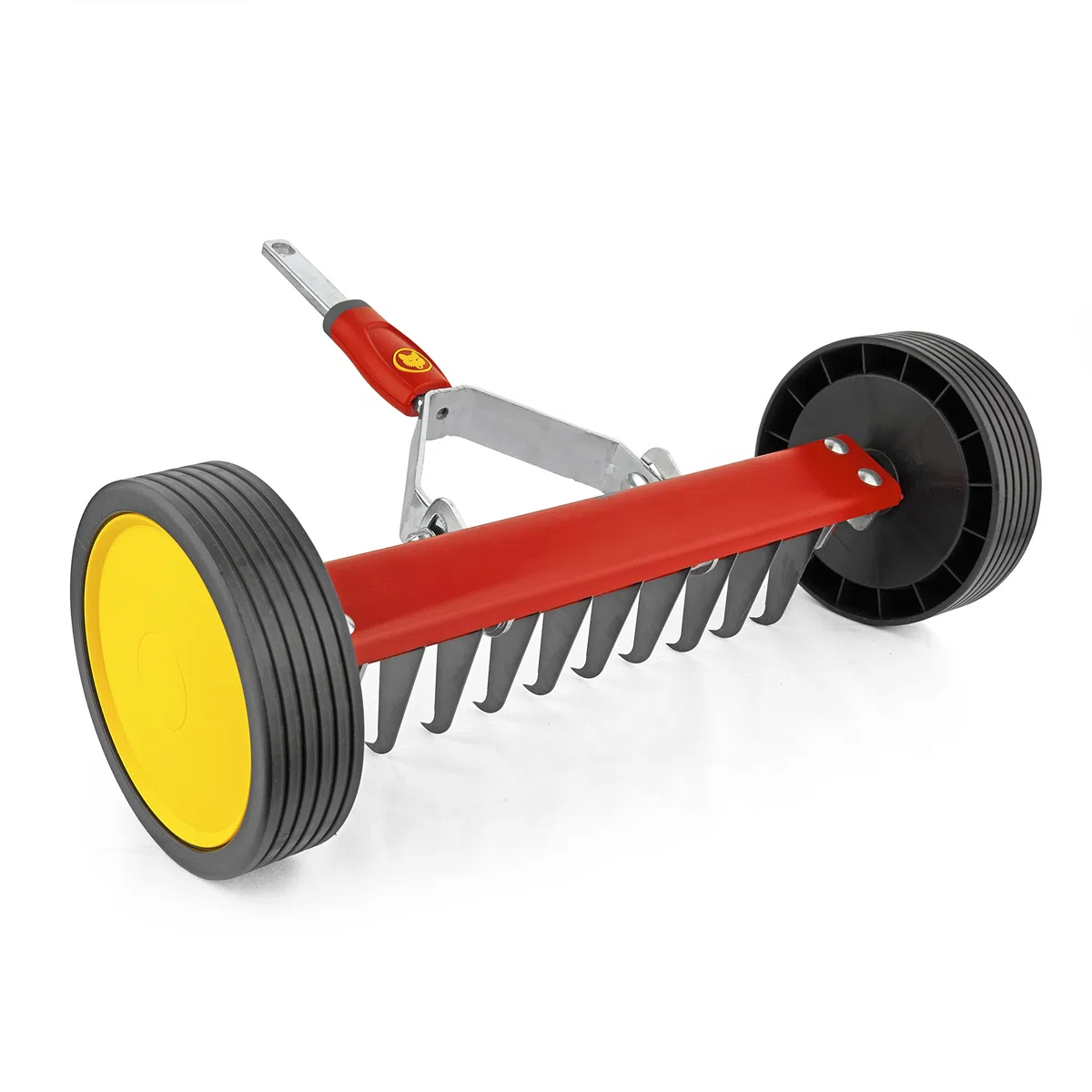 Wolf-Garten Scarificatore-Arieggiatore Manuale UR-M3 Multi-Star, Rosso/Giallo 9.5x47x60.5 cm