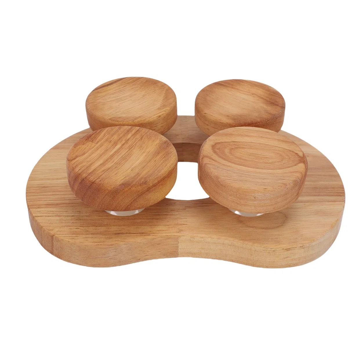 Poggiatesta per Sauna in Legno di Quercia, Cuscino per Collo Girevole 6,69x9,06
