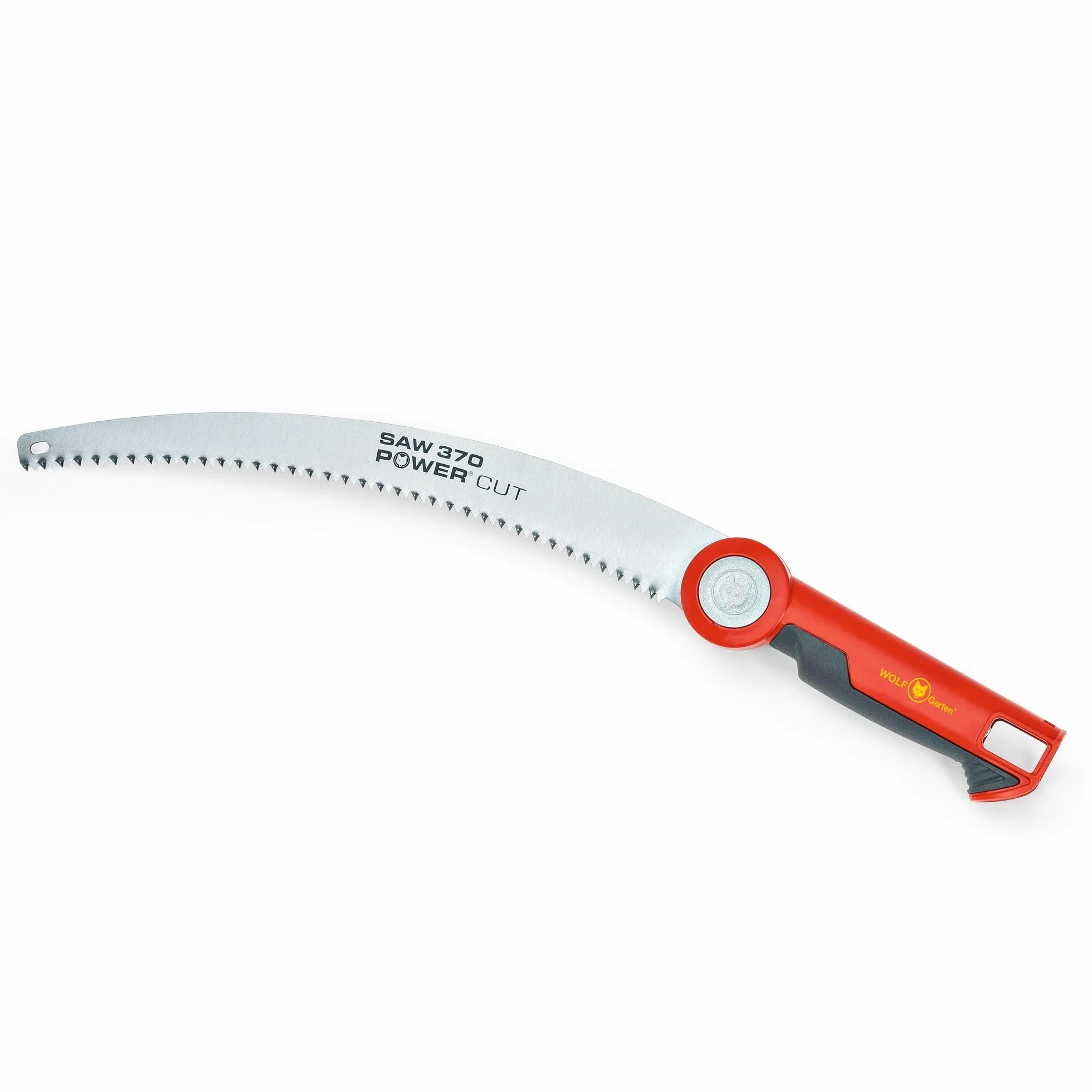 Segaccio professionale WOLF-Garten modello POWER CUT SAW 370 con sistema di attacco rapido multi-star®