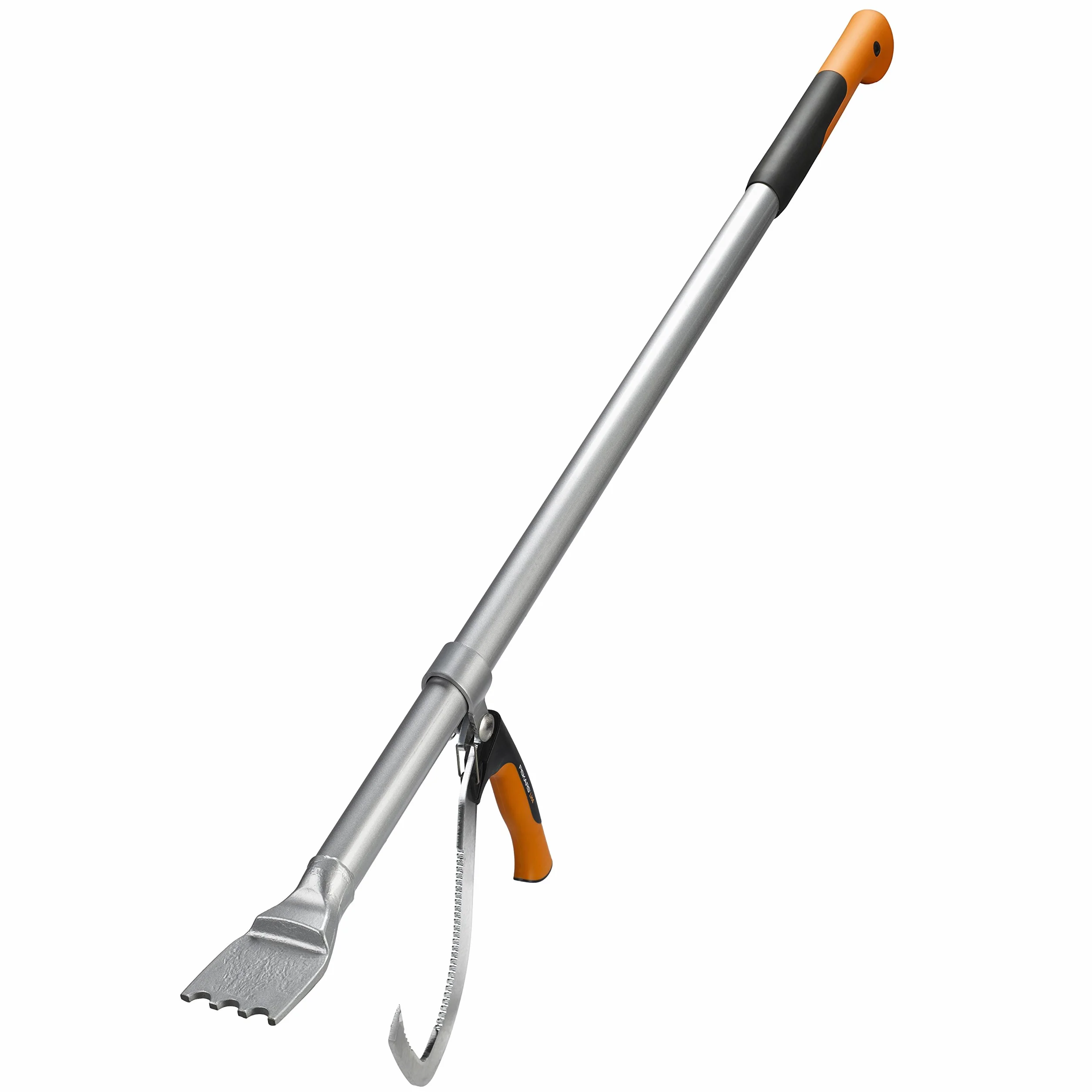 Fiskars Leva a uncino WoodXpert 115 cm, L, Nero/Arancione/Argento