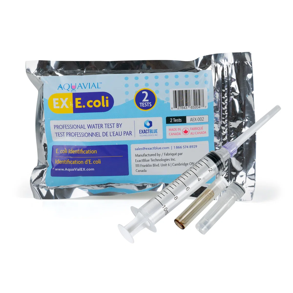 Kit Test Acqua Test Dell'acqua Batteri E Coli Aqua Potabile Del Rubinetto Calda Del Tubo Di Prova Stagno Lago Fiume Piscina Analisi Professionale