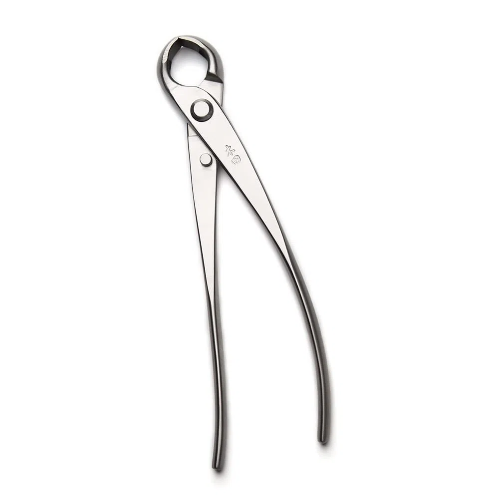 205 mm knob Cutter Round Edge Cutter Tagliapasta concavo Tagliatore di Bordo Livello di Qualità Professionale 4Cr13MoV Utensili per bonsai in acciaio legato Bonsai Tools