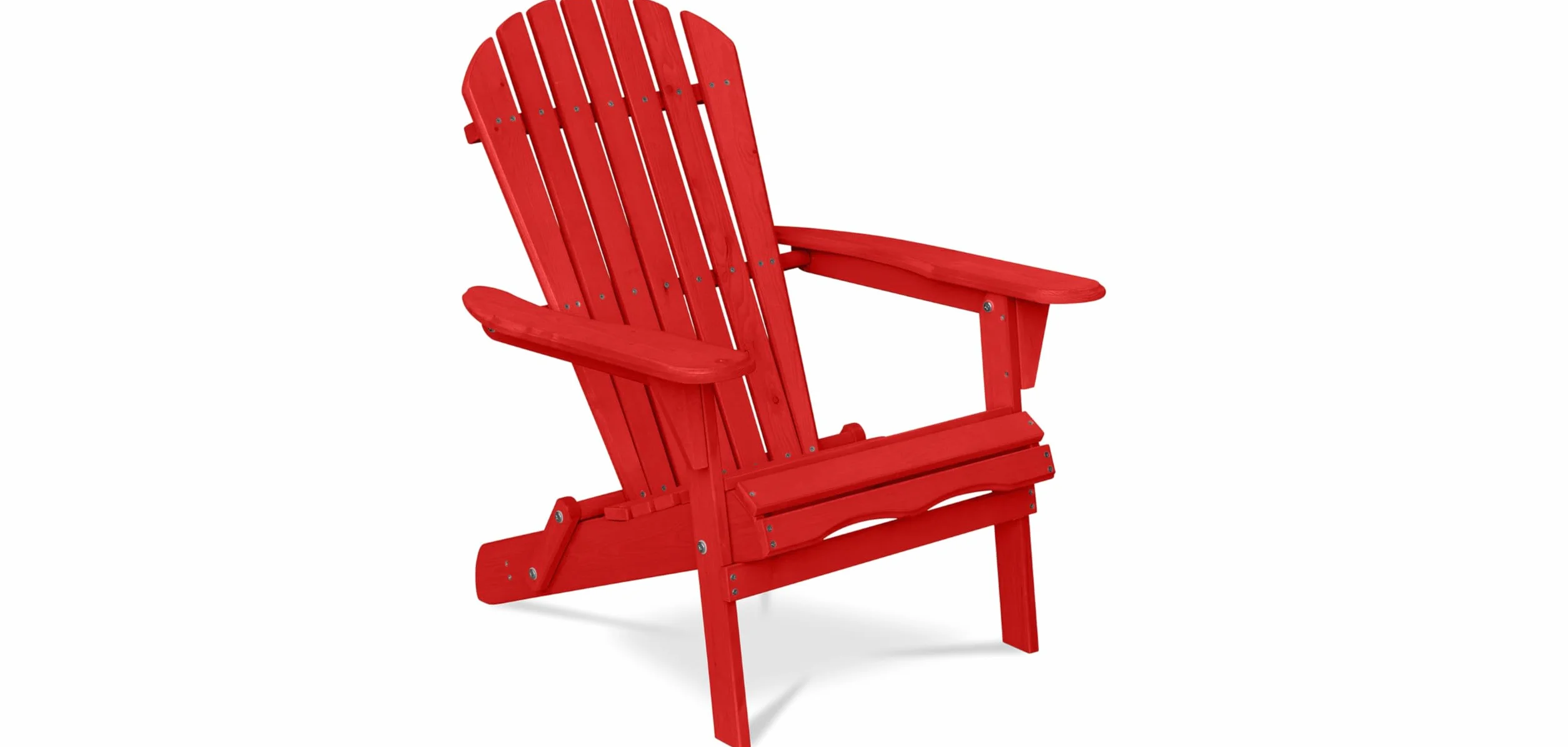 Sedia da Esterno in Legno con Braccioli - Sedia da Giardino Adirondack - Adirondack Turchese