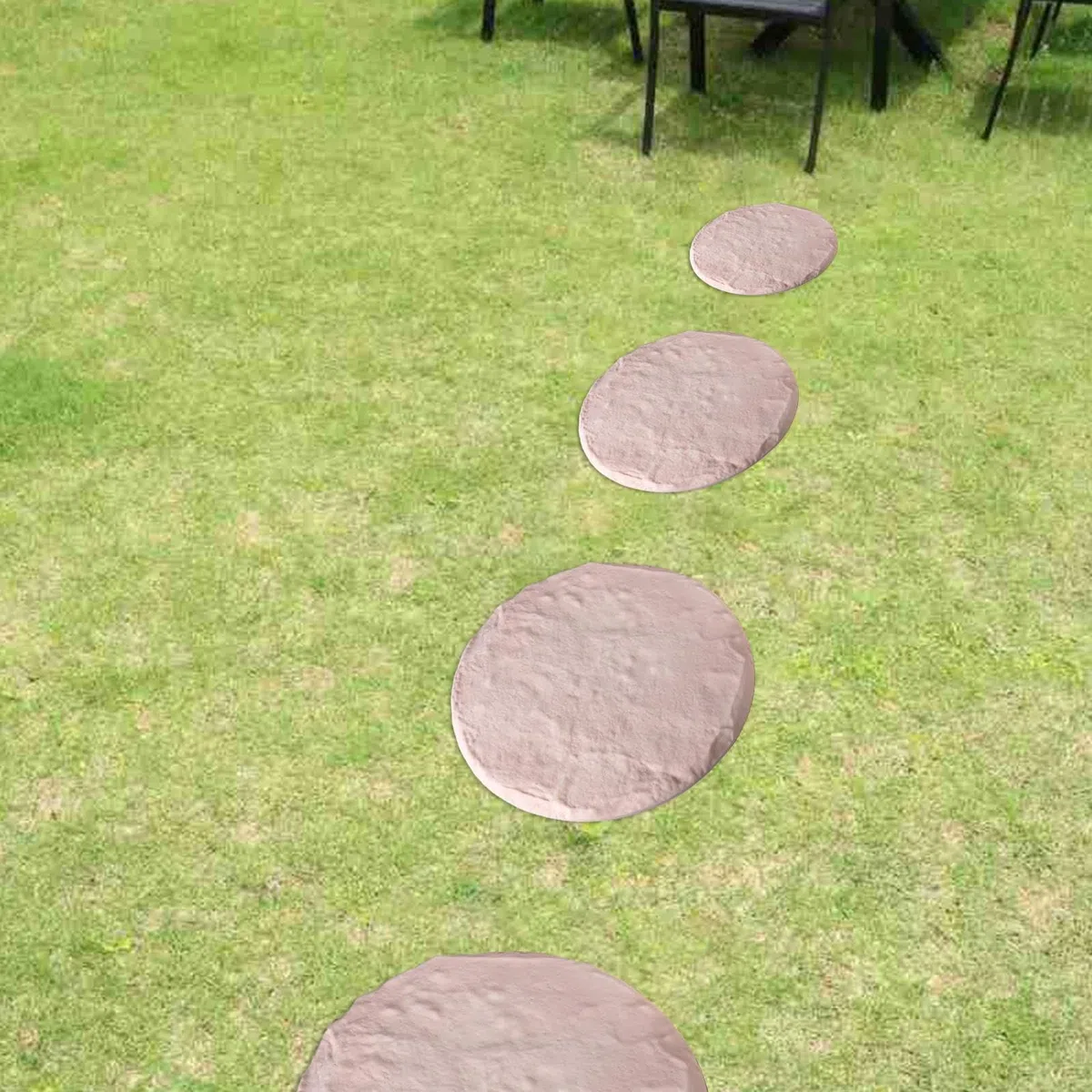 Pietre miliari per Giardino 4 Pezzi Grandi Paesaggistica finitrice
