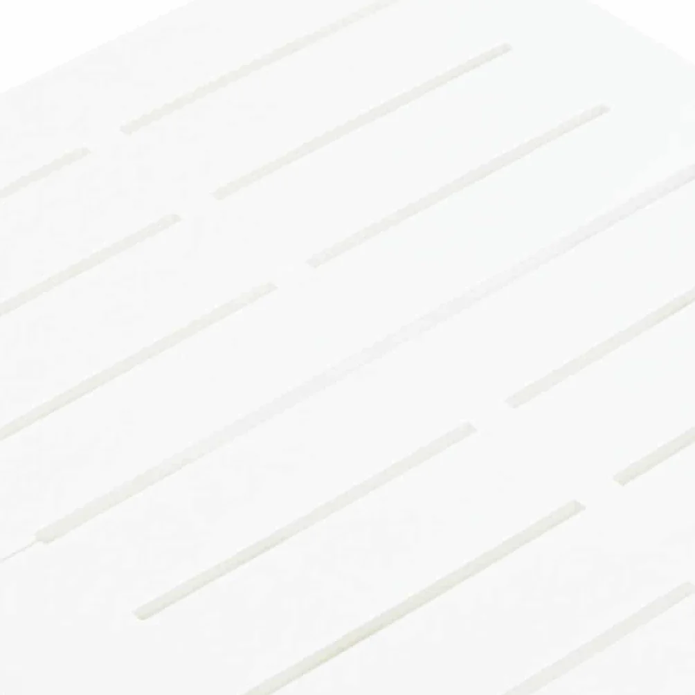 Ipae-Progarden Adige Tavolo pieghevole da giardino Polipropilene Bianco 44 x 44 x 50 cm