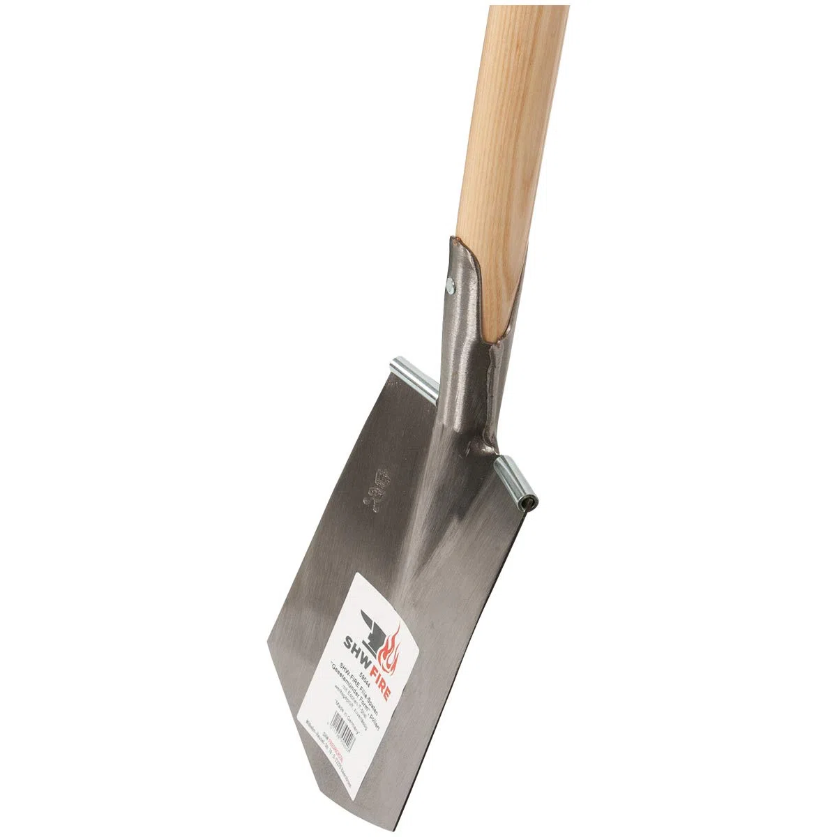 SHW-FIRE - Vanga da donna leggera con manico in legno di frassino da 93 cm con impugnatura a T, ideale per lavori di giardinaggio