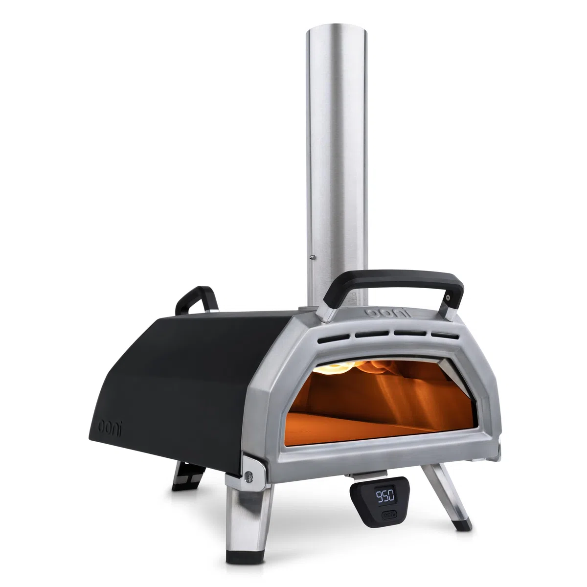 Ooni Karu 16 Forno per pizza multicombustibile all'aperto legno gas carbone 60 secondi