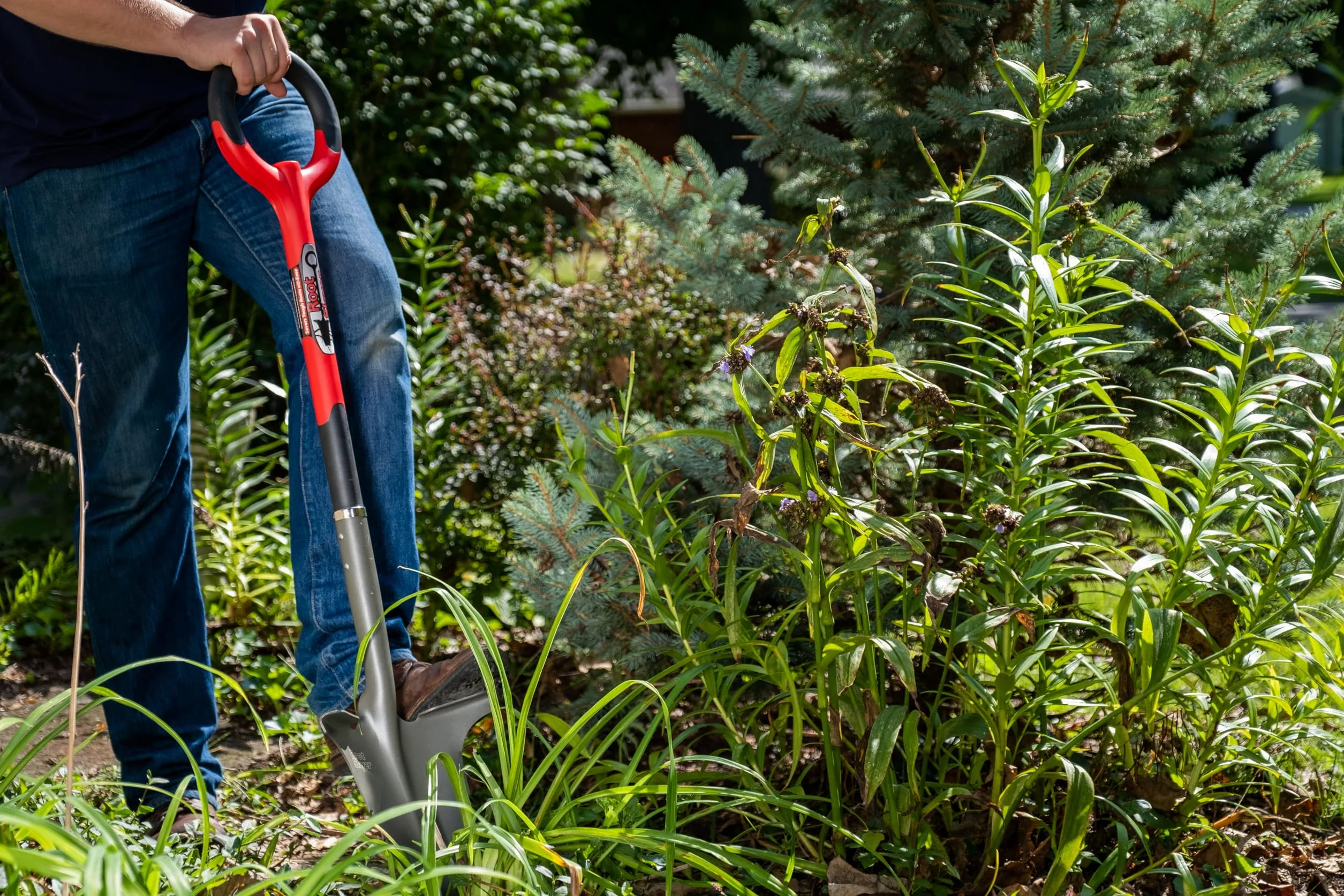 Root Slayer Radius Pala da Giardino Rosso - Green Thumb Award 2017