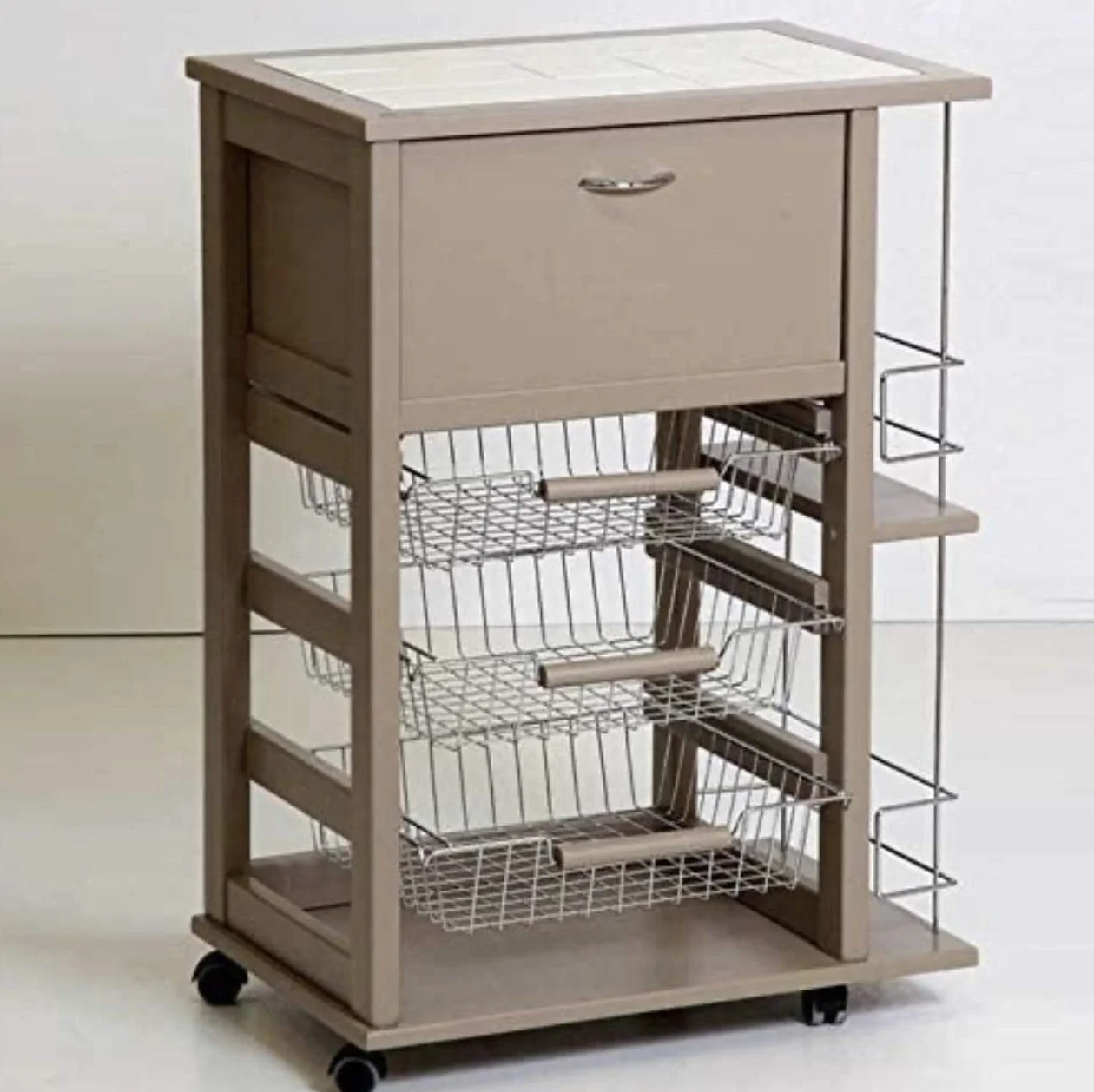 TORTORA CARRELLO VESUVIO P/PANE P/BOTTIGLIE