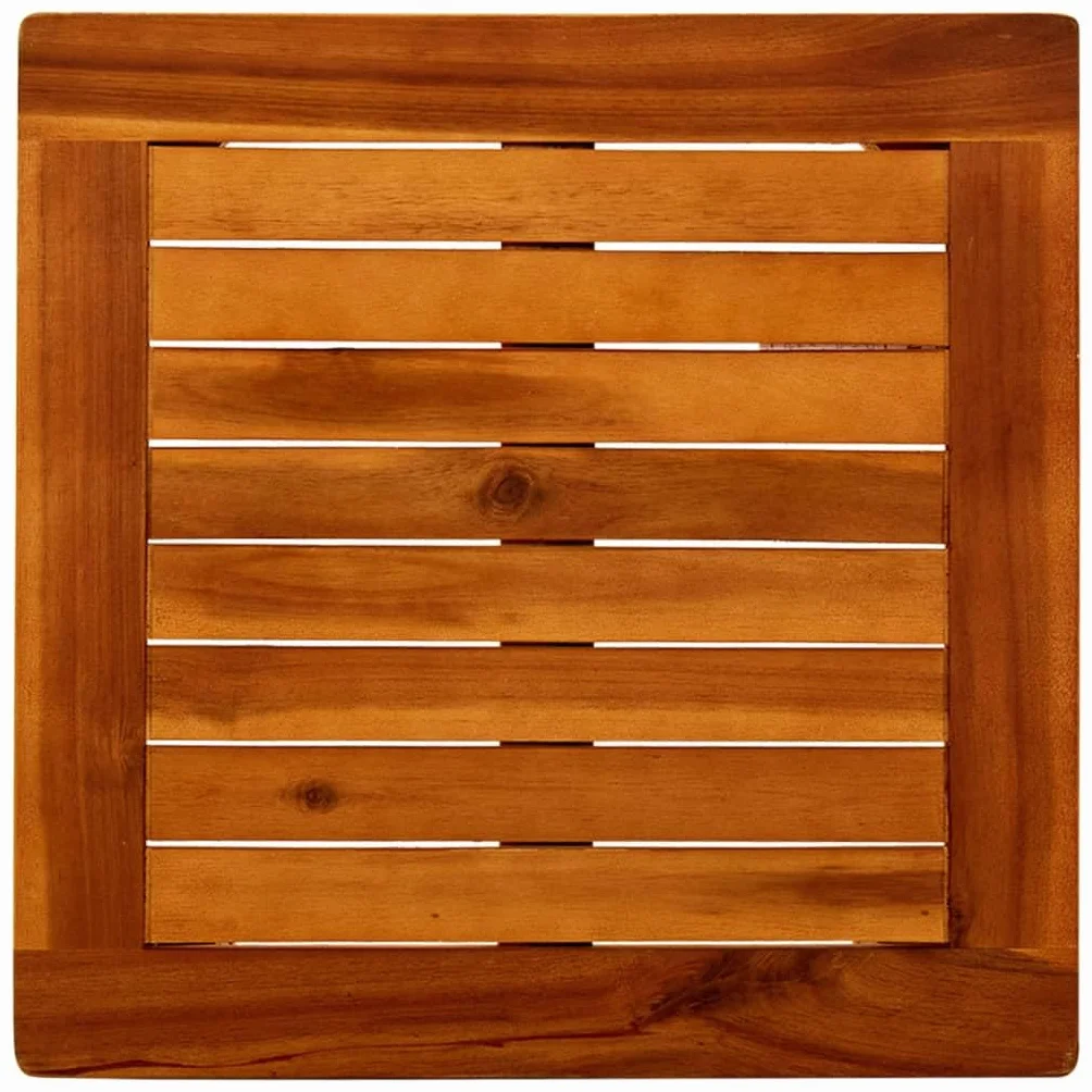 Generico Tavolino da Giardino 45x45x36 cm in Legno Massello di Acacia,Mobili,Mobili da Giardino,Tavoli da giardino-316394