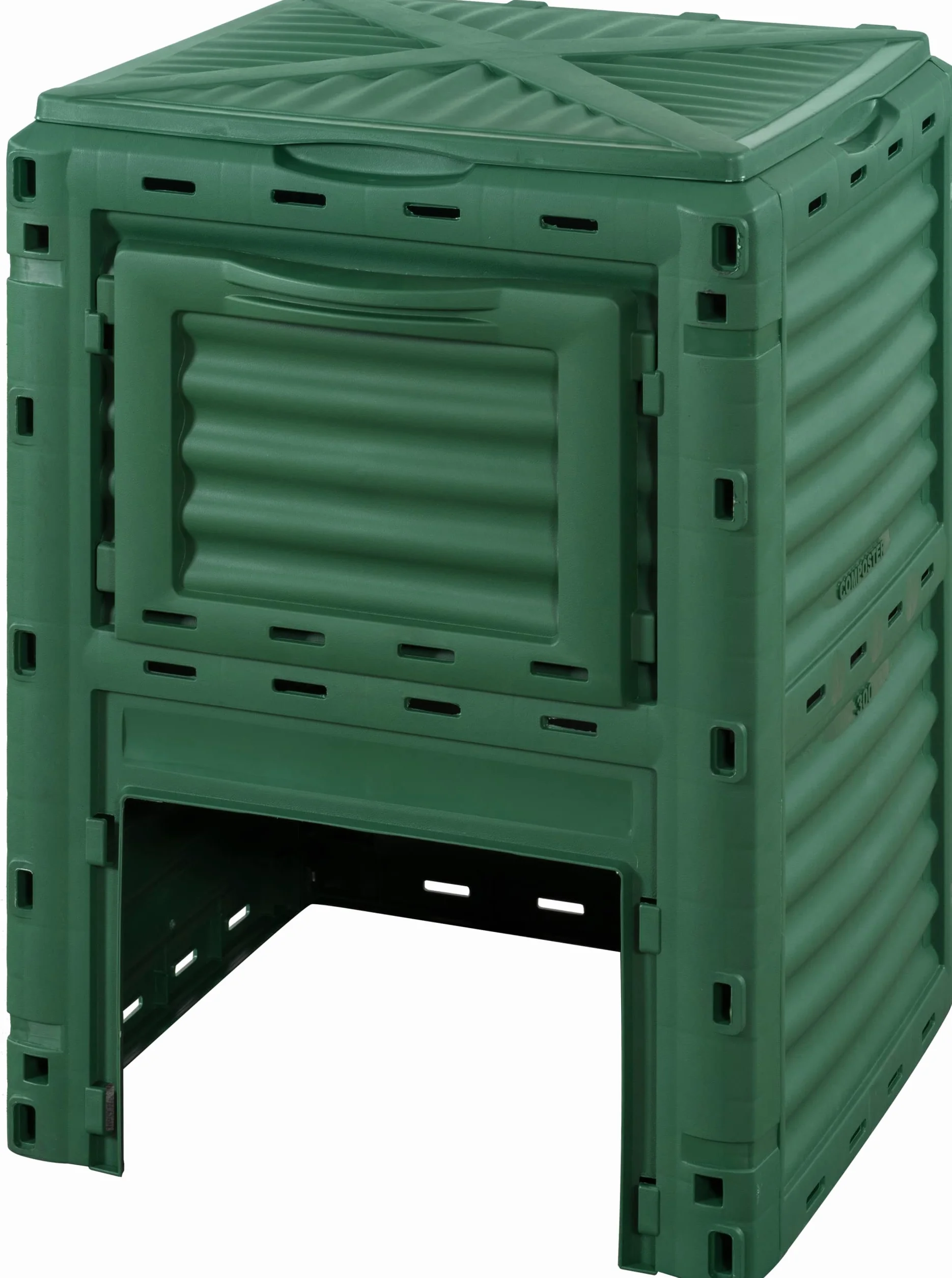 Linea Garden Friend Composter 300 Lt Polipropilene Resistente alle Intemperie Verde