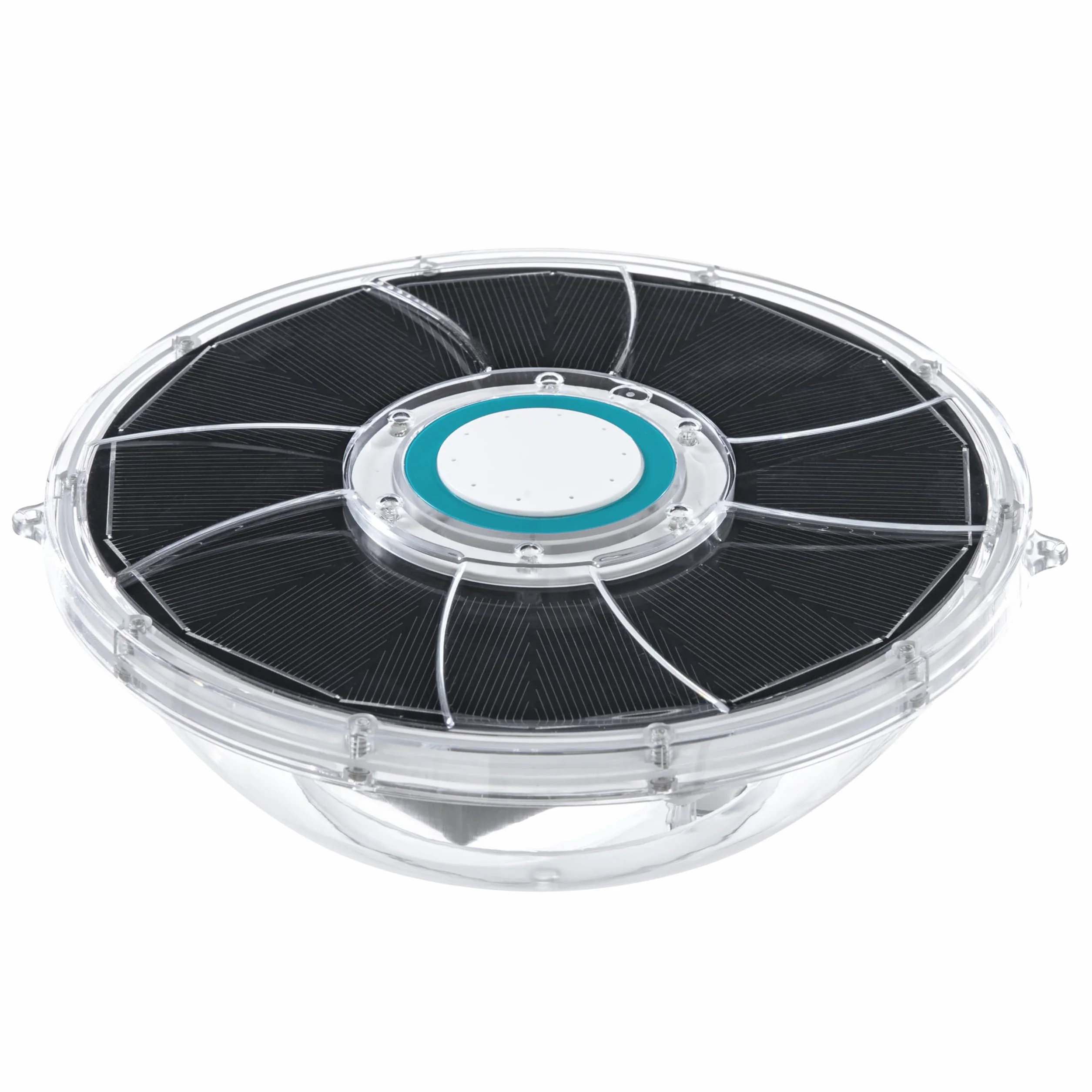 Bestway 58849 Fontana Solare con LED FloatBright, Nero