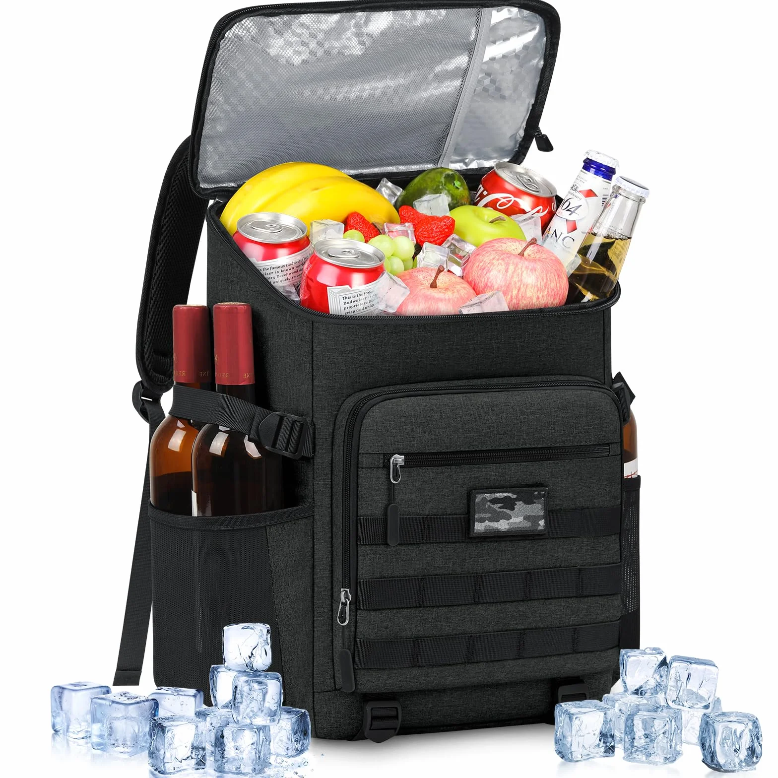 NEWHEY Zaino Termico Isolante 30L Impermeabile Borsa Frigo Grande Capacità per Lavoro Campeggio Spiaggia