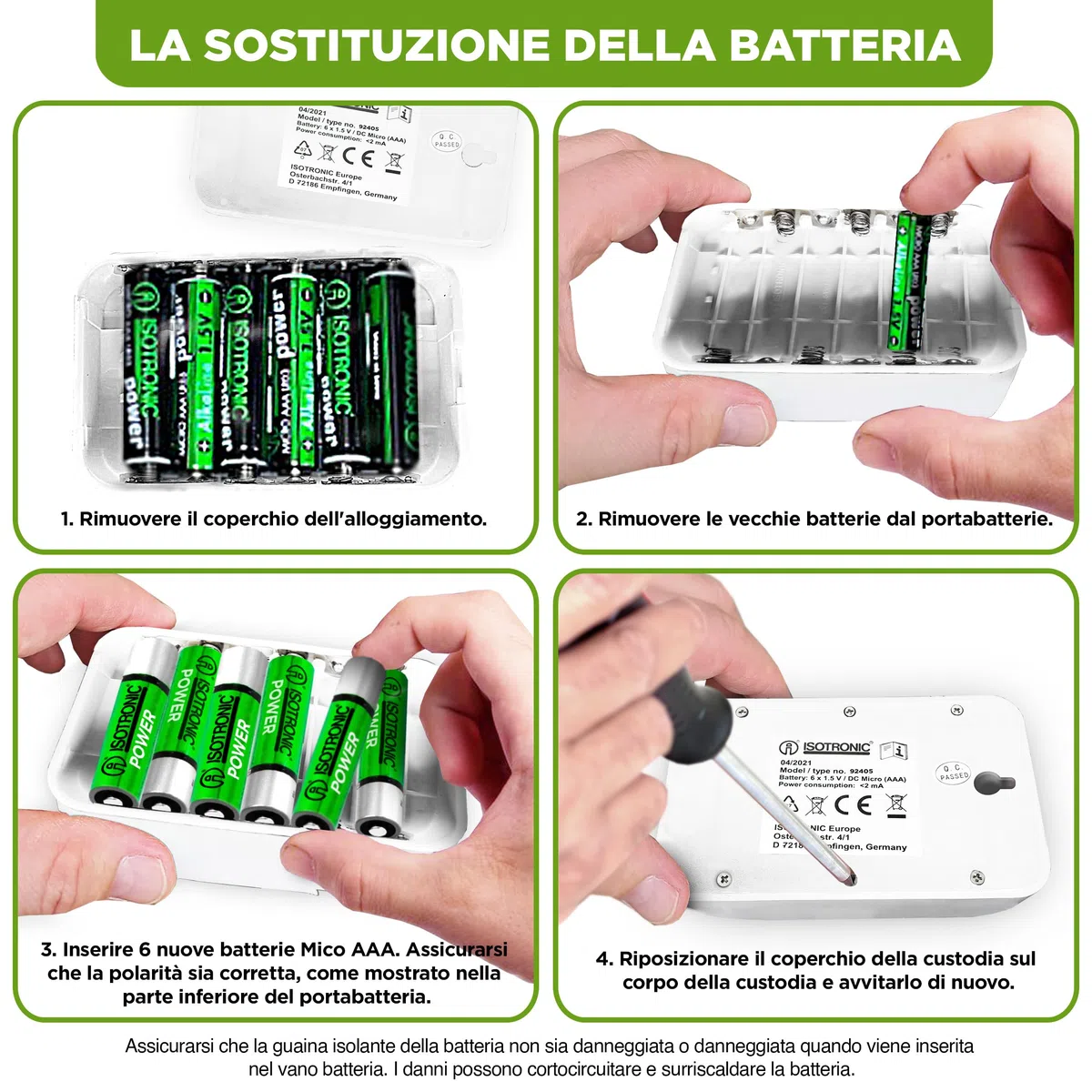 ISOTRONIC dissuasore uccelli ultrasuoni piccioni passeri gabbiani corvi batteria balconi tetti giardini raggio 50m² 2 unità efficace esterno protezione difesa stop volatili ecologico mobile casa