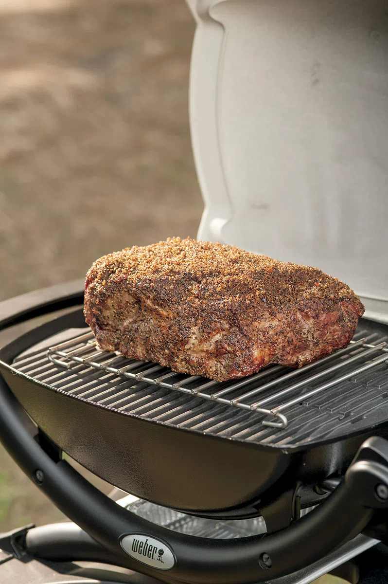 Weber Q1000 BBQ a Gas Barbecue Portatile 43x32cm 1 Bruciatore Ghisa Smaltata Alluminio pressofuso