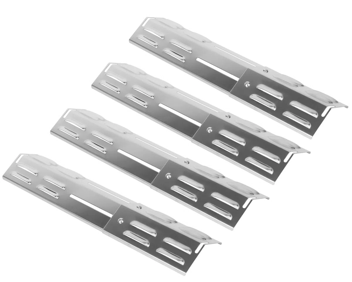WELL GRILL Copertura universale per bruciatore a gas in acciaio inox, regolabile da 29 a 43 cm, per Taino, Landmann, Burnhard, Enders e altre griglie a gas