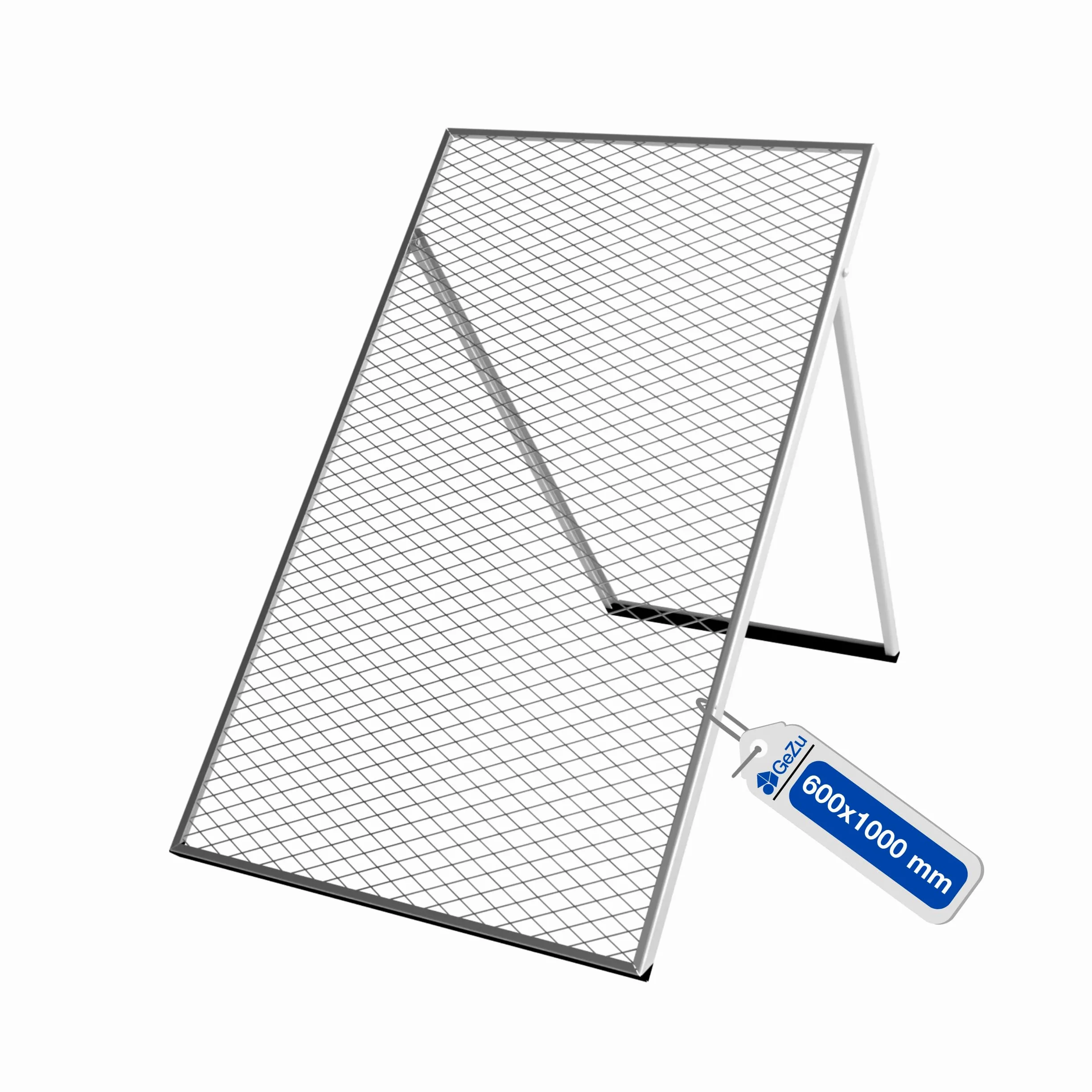 Setaccio per Terra 100 x 60 cm Zincato a Caldo Compost GeZu Impex
