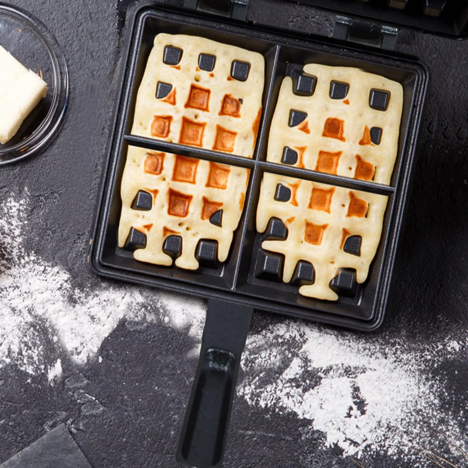 UISEBRT Dutch Oven Set in scatola di legno - Set Forno Olandese con forno olandese, molti accessori in Ghisa, già cotto, con Dutch Oven, padella e coperchio