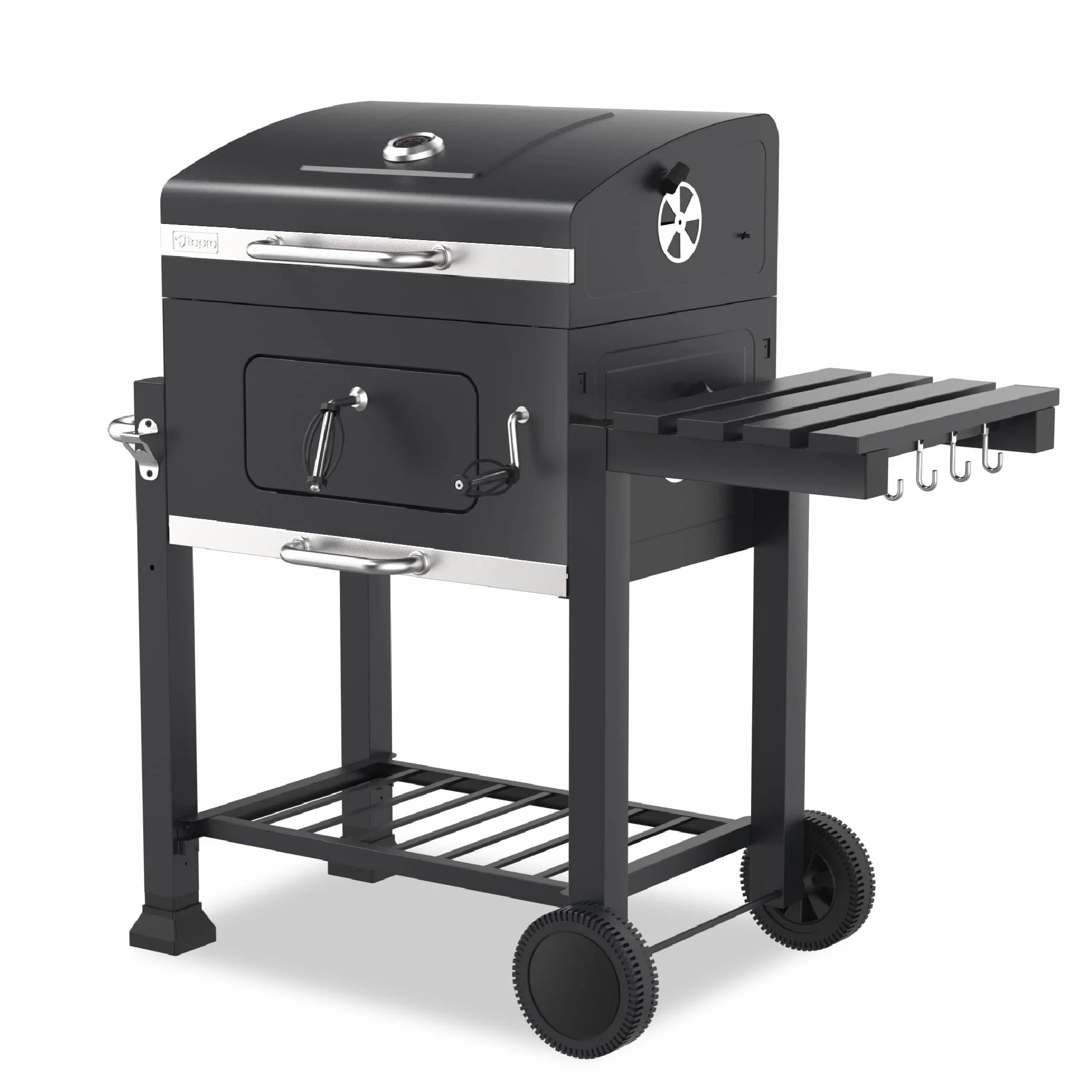Tepro Barbecue a carbonella Toronto Click antracite/acciaio inossidabile
