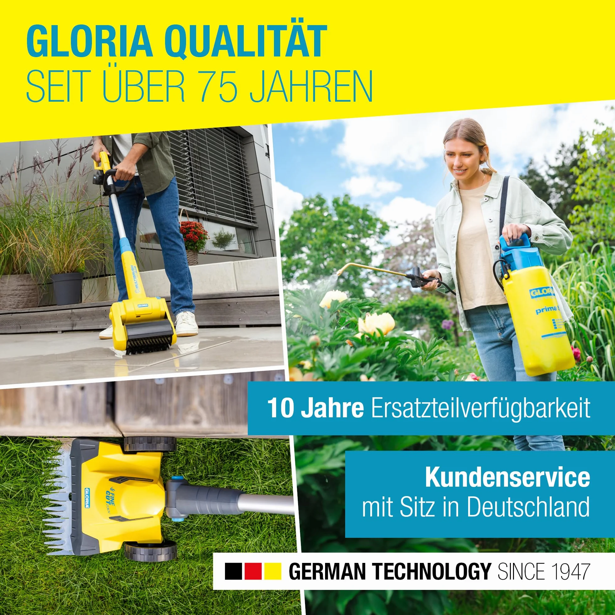 GLORIA Thermoflamm bio Electro Diserbante Elettrico 650°C Getto di Calore Senza Gas Senza Chimica