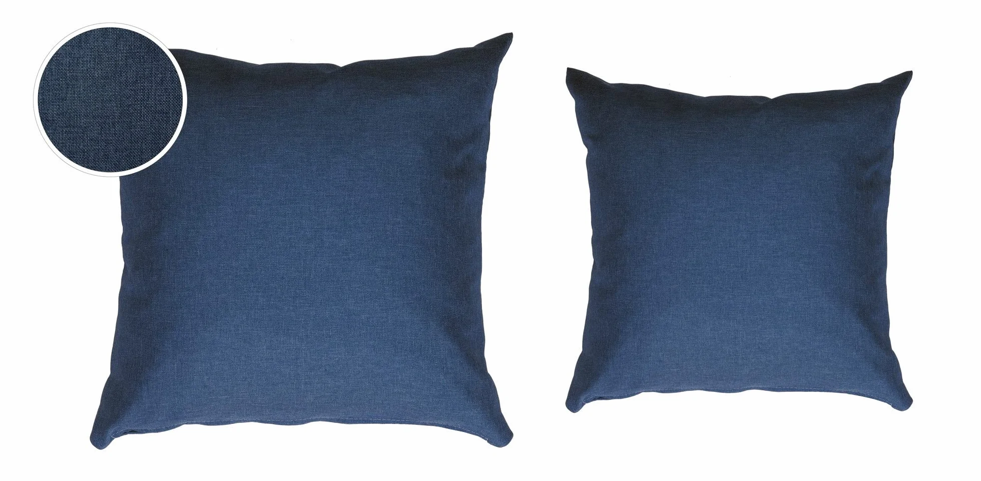 chilly pilley Cuscini Decorativi Cuscini Per Divani Cuscini Piccoli Cuscini Per Divani Cuscini Da Giardino 2x 50x50 Cm Blu