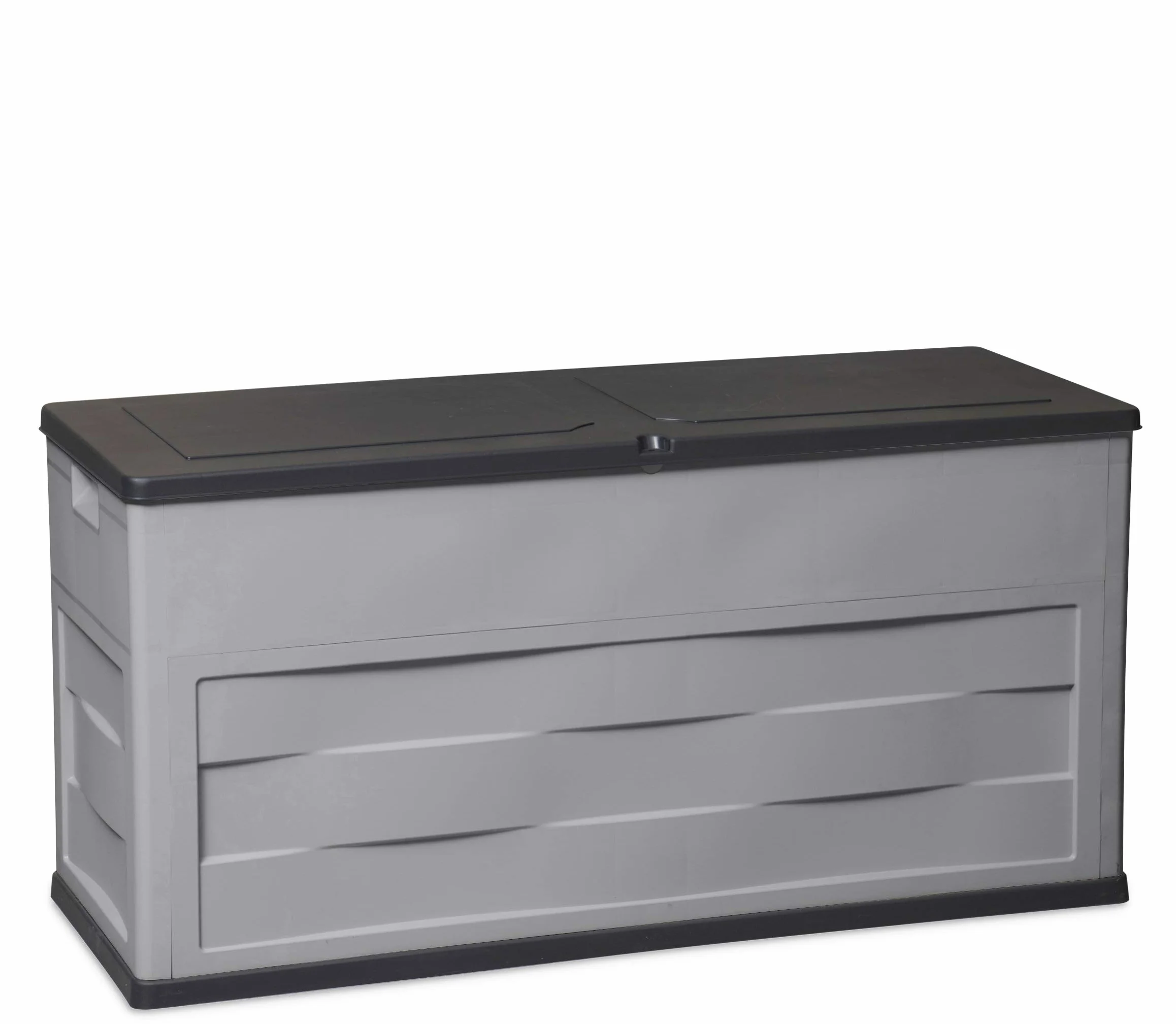 Toomax Ambition baule da giardino 320L portattrezzi 119x46x60h cm grigio tortora/nero UV