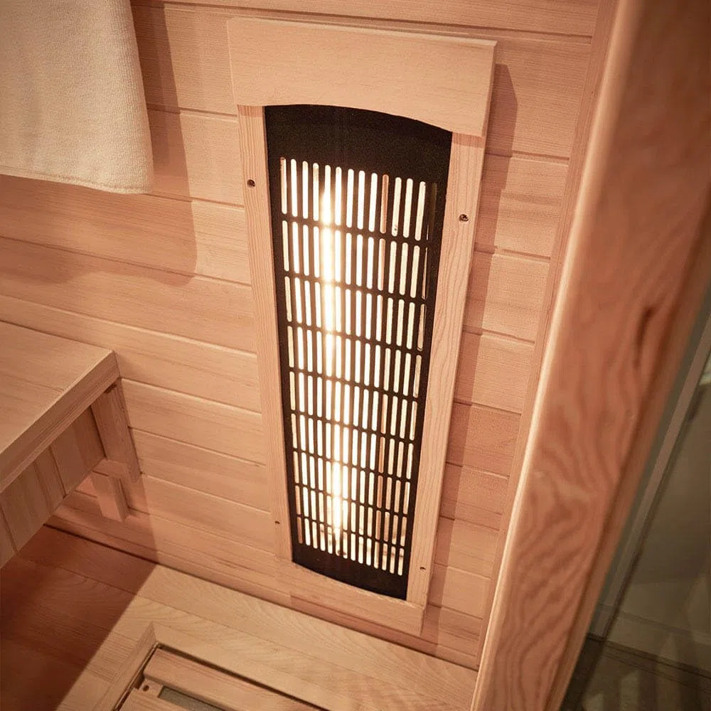 Home Deluxe sauna a infrarossi REDSUN M Deluxe 120x105x190 cm 2 persone cabina