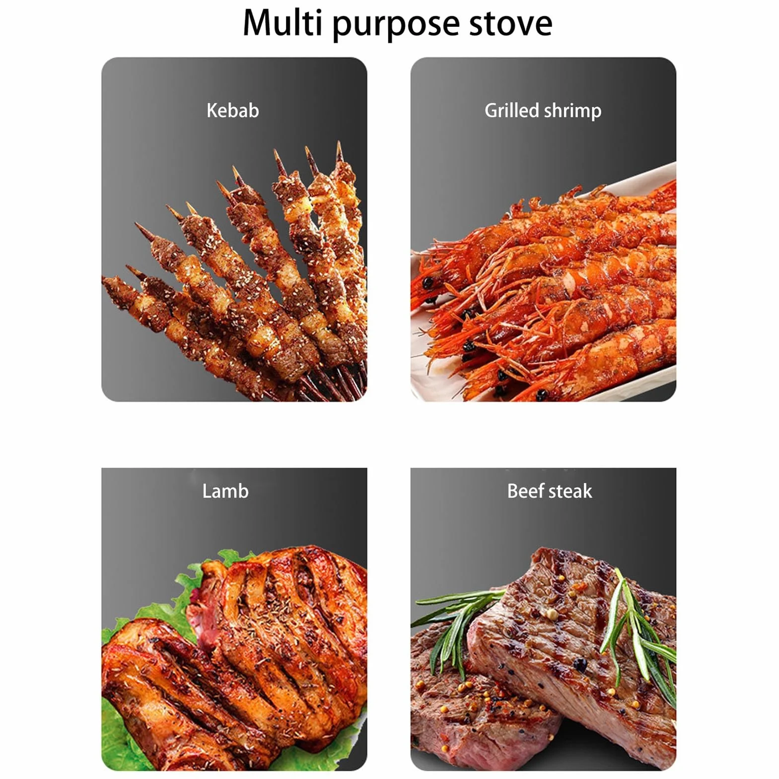 Ausla Griglia Hibachi, Griglia per Barbecue Giapponese Portatile a Carbonella con Base in Legno e Rete, Ideale per Campeggio all'aperto e Picnic (XL)
