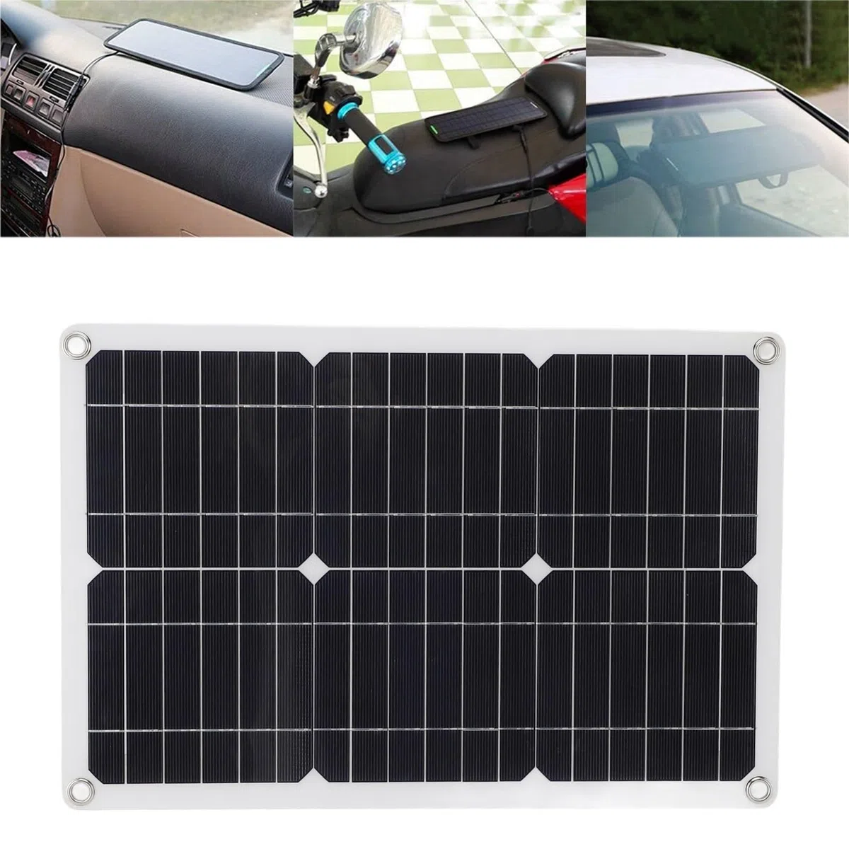 Kit Pannelli Solari Monocristallini 20W 18W Caricatore Solare Affidabile