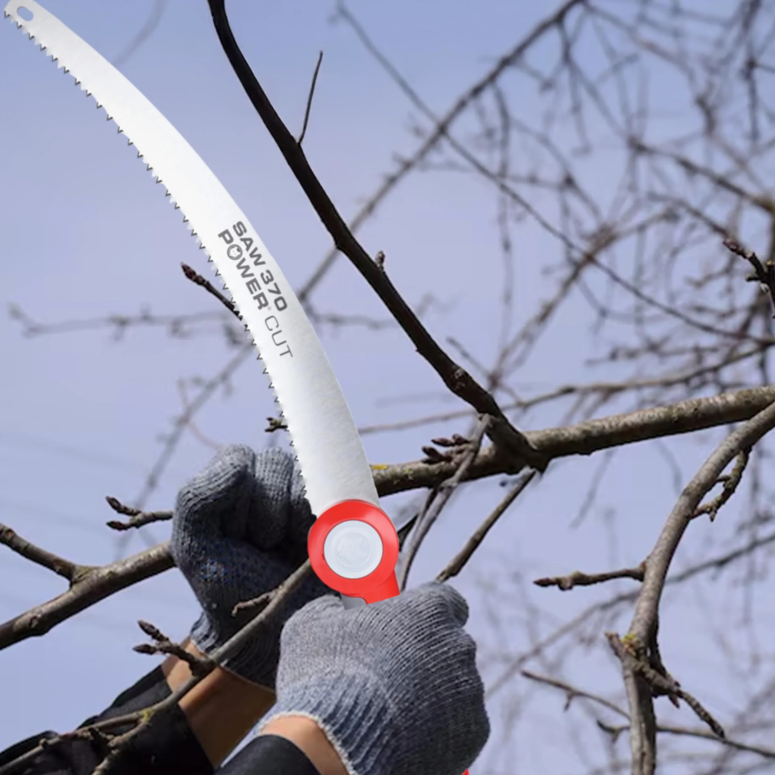 Segaccio professionale WOLF-Garten modello POWER CUT SAW 370 con sistema di attacco rapido multi-star®