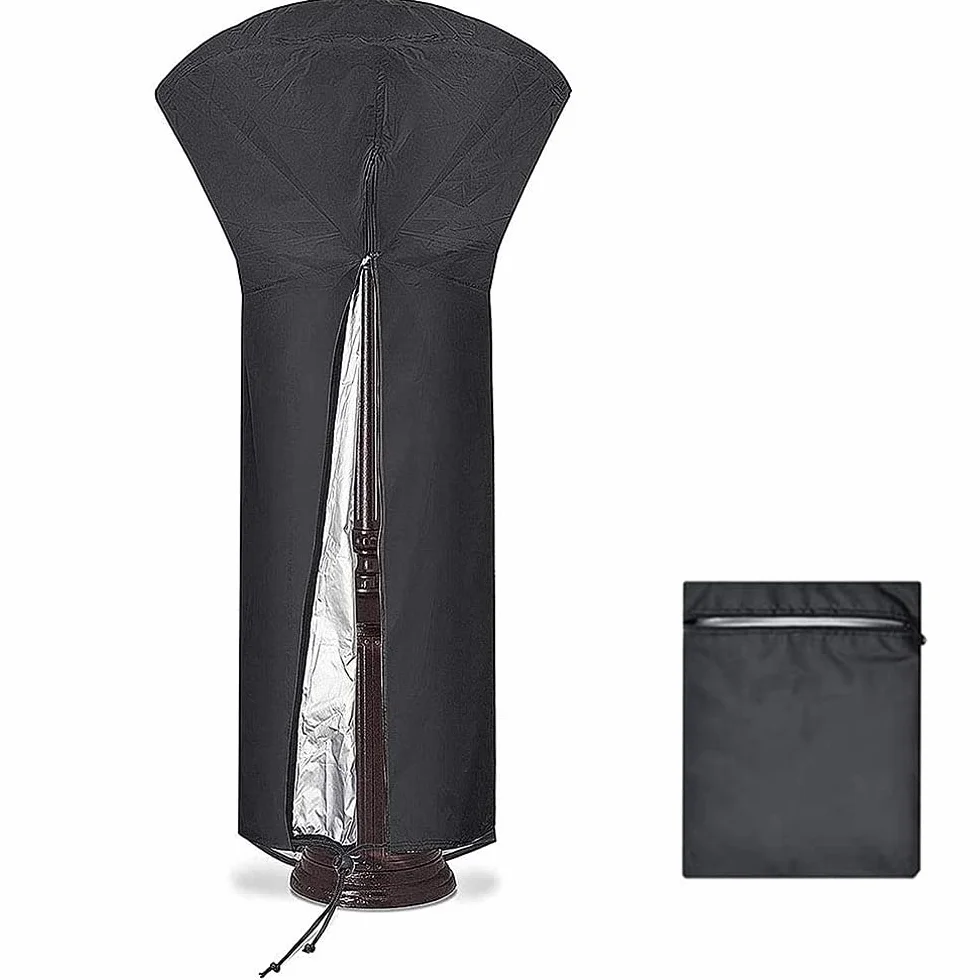 Patio Heater Cover, Impermeabile Copertura Riscaldatore Patio, Copertura Fungo A Gas, Fungo Riscaldante per Esterno A Gas, 420D Oxford, per Mobili da Giardino Terrazza, 226 x 89 x 48 cm