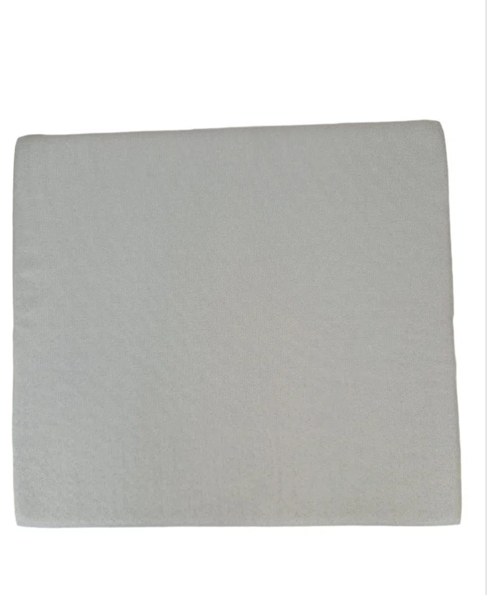 Set 4 cuscini esterni da giardino sfoderabili rattan 50X55X5 cm cappuccino