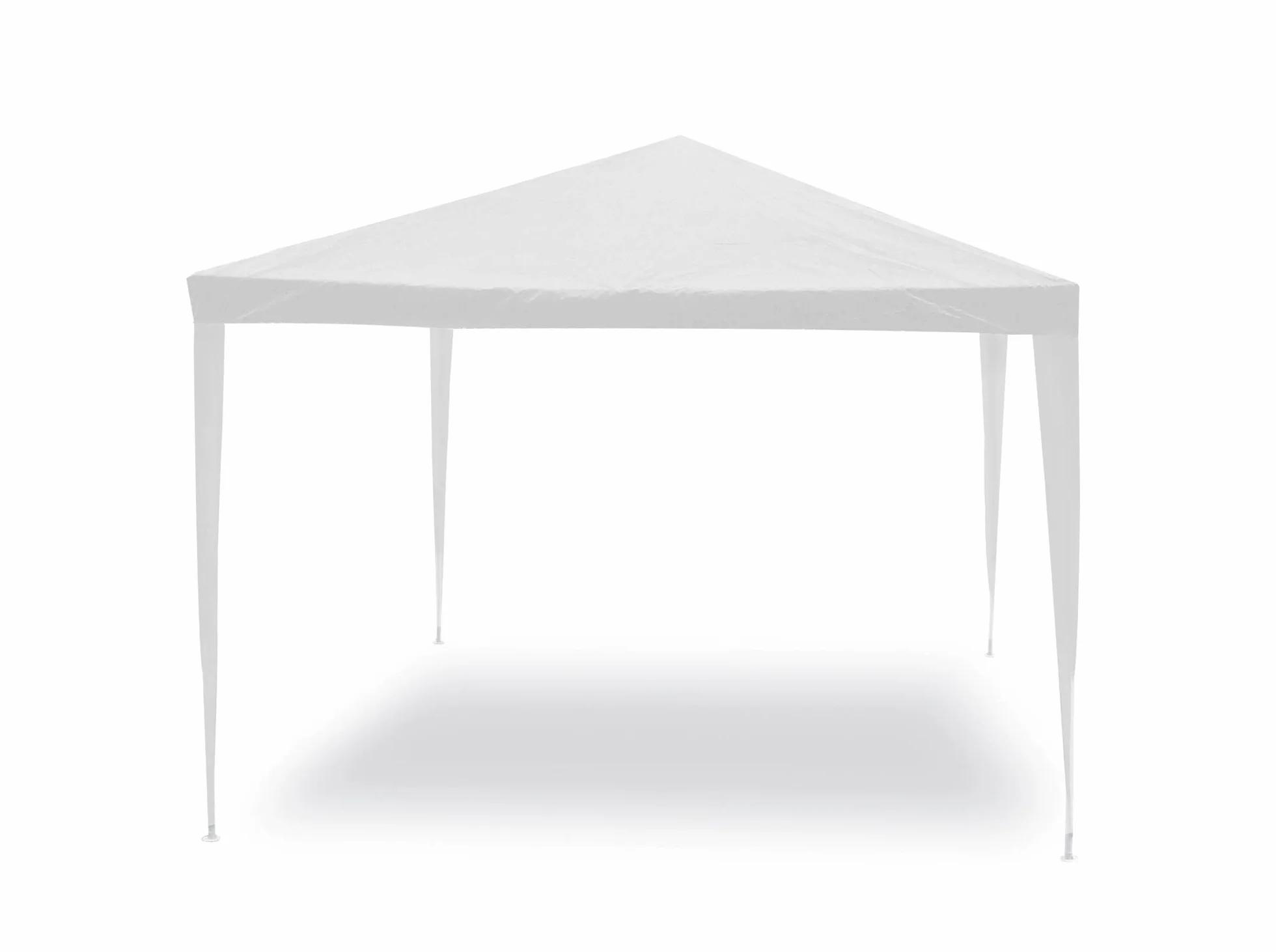 Linea Garden Friend Gazebo Struttura in acciaio 3x3 m Bianco 110 gr/m²
