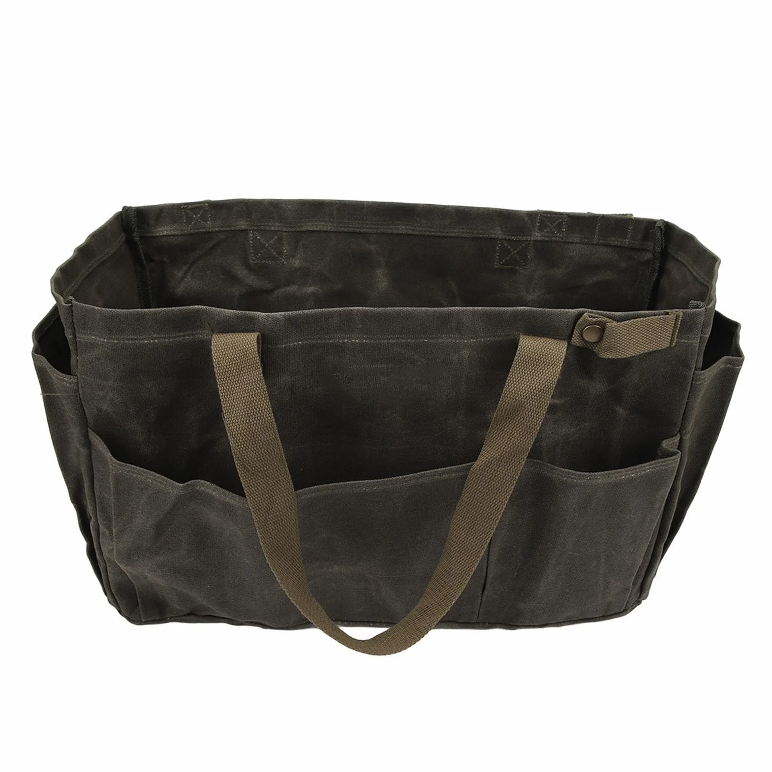 HERCHR Borsa da Giardinaggio Borsa per Attrezzi da Giardino Borsa da Giardino Impermeabile di Grande capacità Borsa per Organizzatore per Kit di Attrezzi da Giardinaggio Borsa in Tela